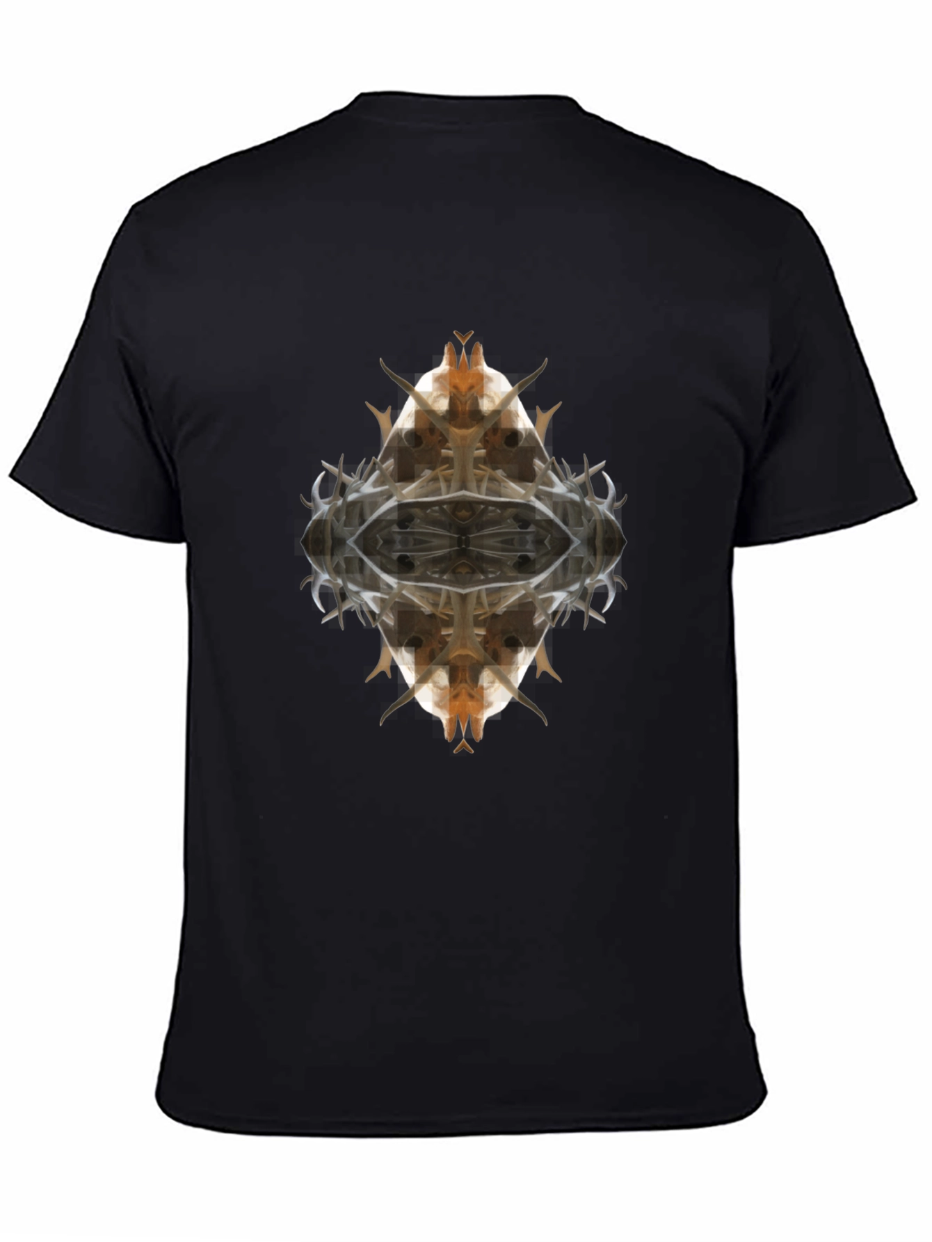 Abstract Graphic Tee - Unique Artistic Design