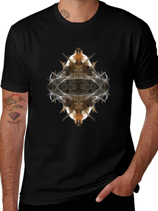 Abstract Graphic Tee - Unique Artistic Design