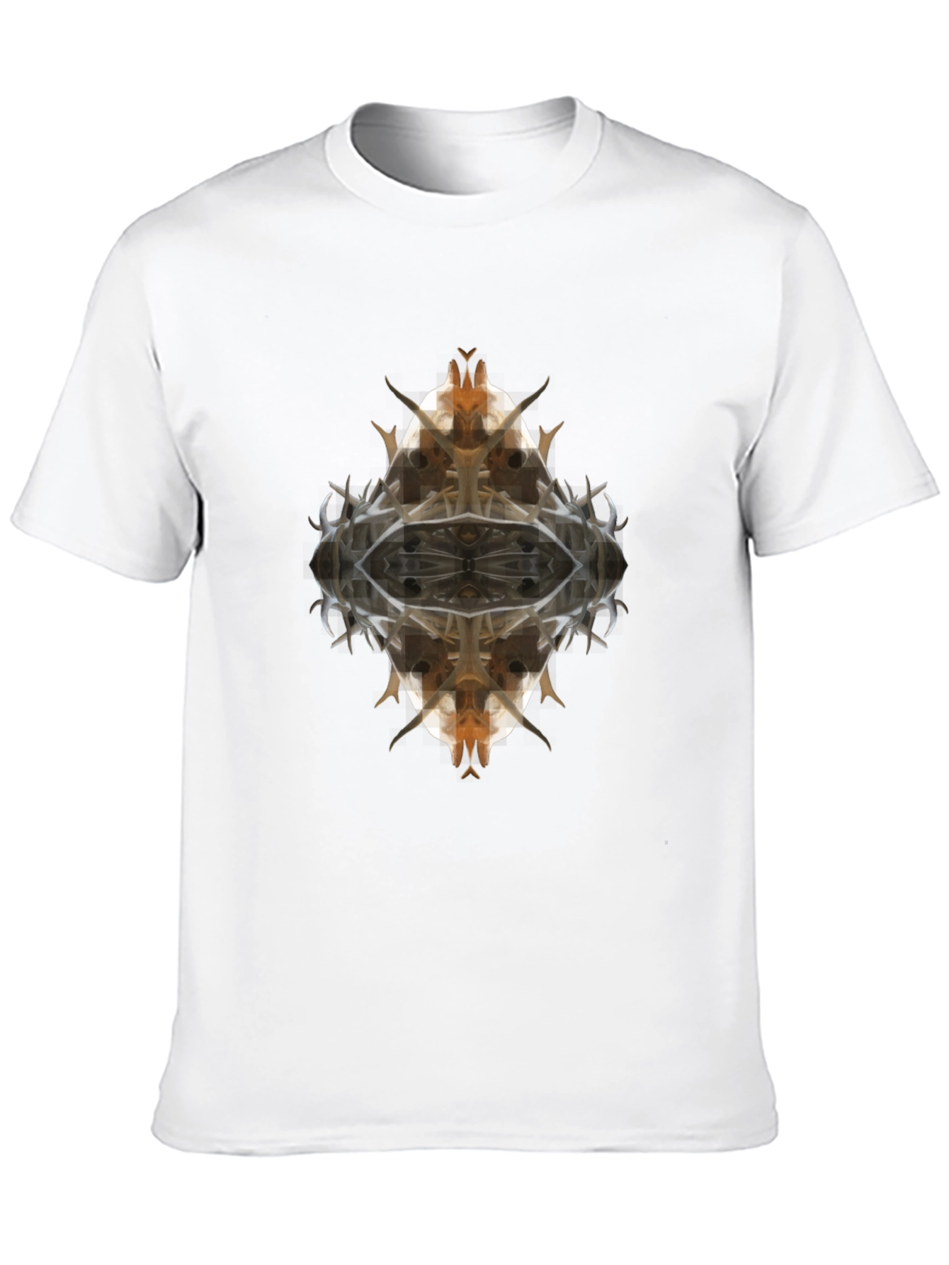 Abstract Graphic Tee - Unique Artistic Design