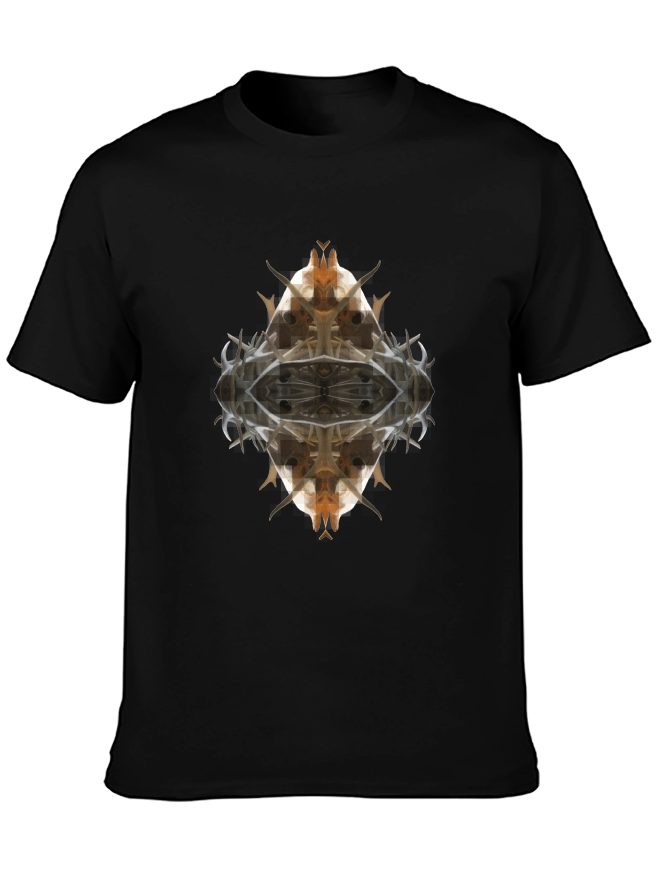 Abstract Graphic Tee - Unique Artistic Design