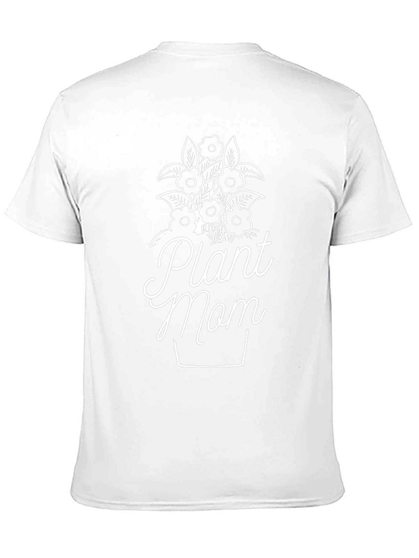 Plant Mom Black Graphic Tee