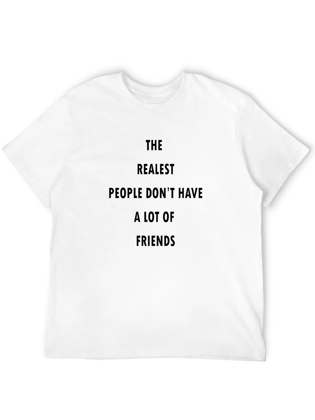 The Realest People Tee - Black Graphic T-Shirt
