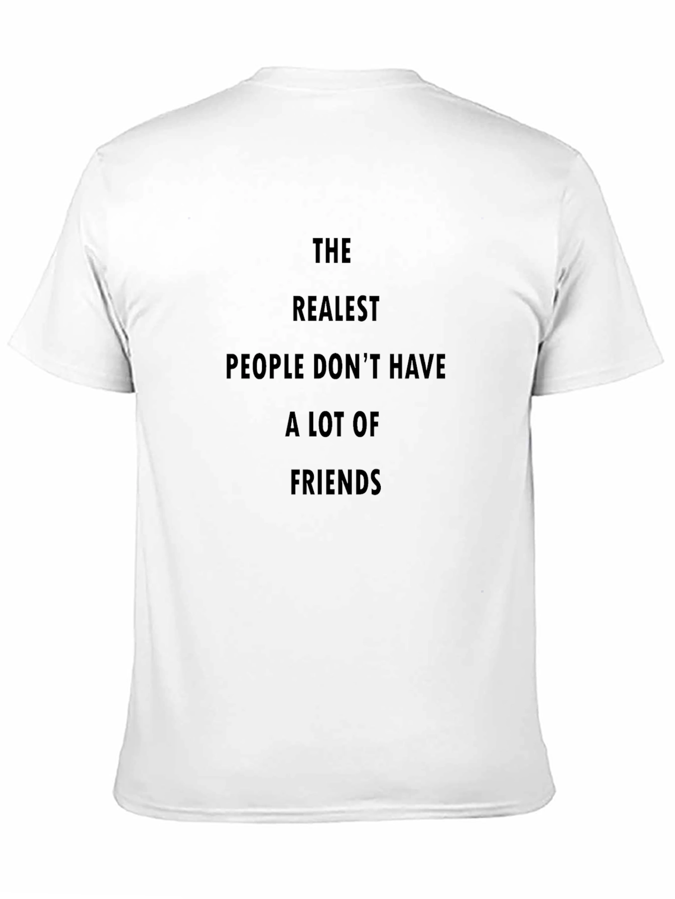 The Realest People Tee - Black Graphic T-Shirt