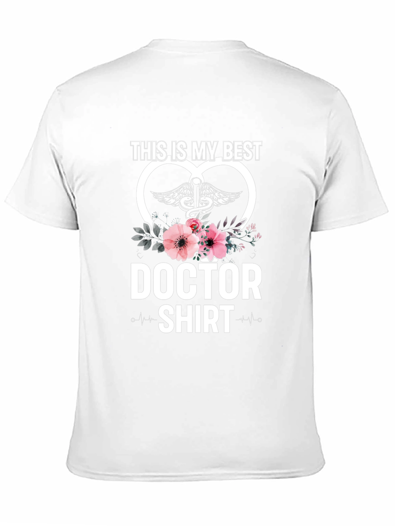 Best Doctor Shirt - Floral Medical Tee