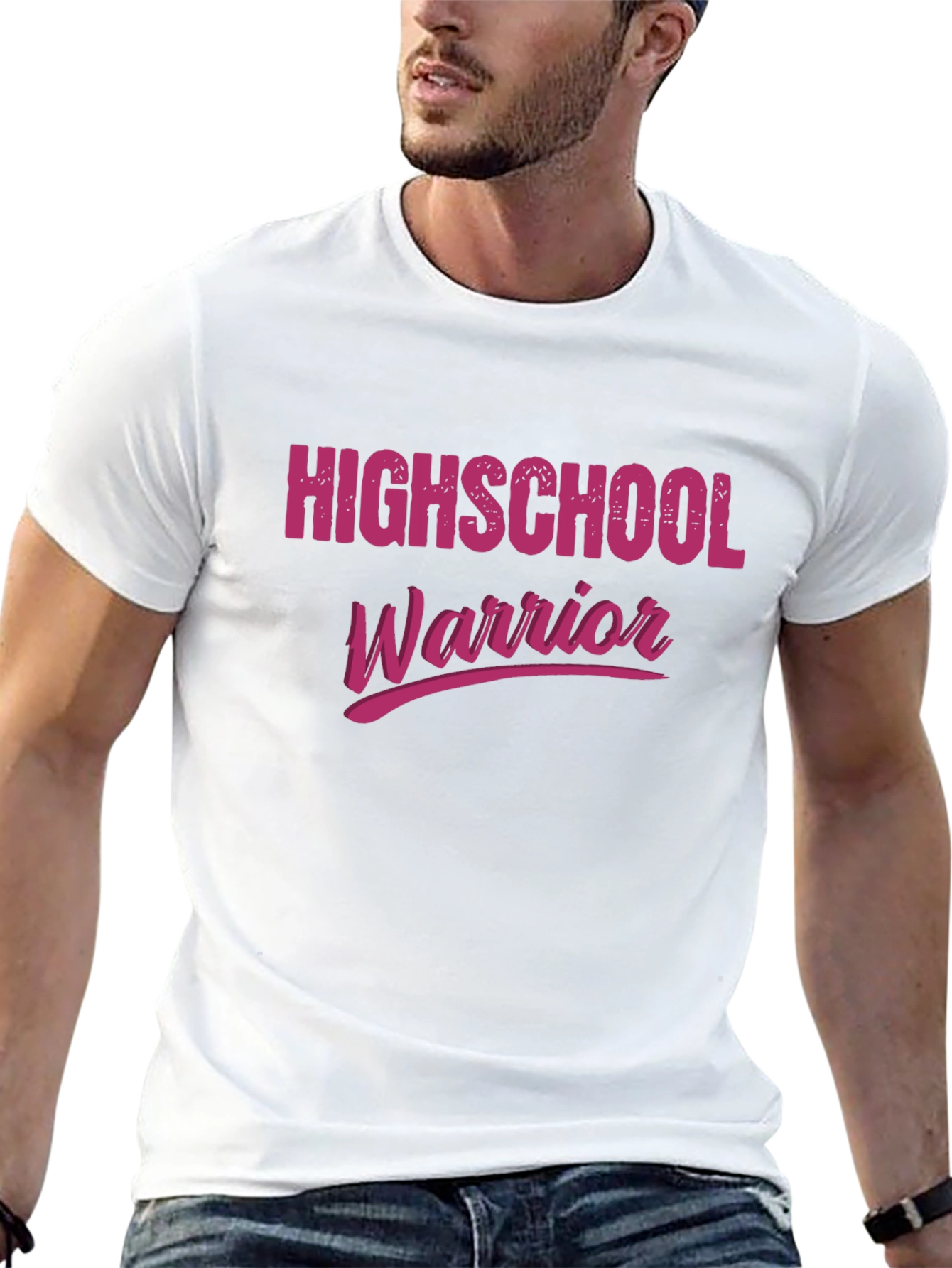 Highschool Warrior T-Shirt - Black