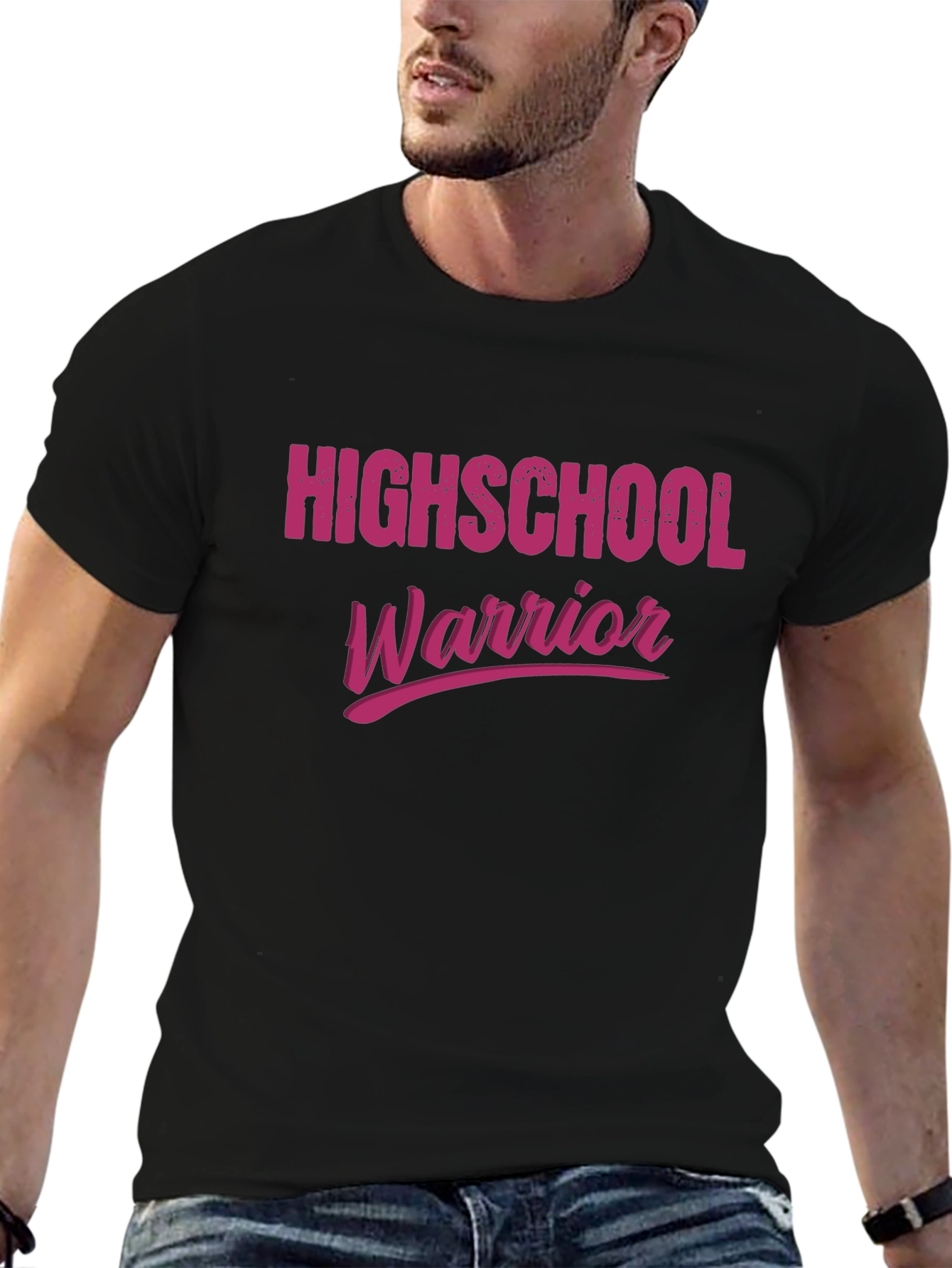 Highschool Warrior T-Shirt - Black