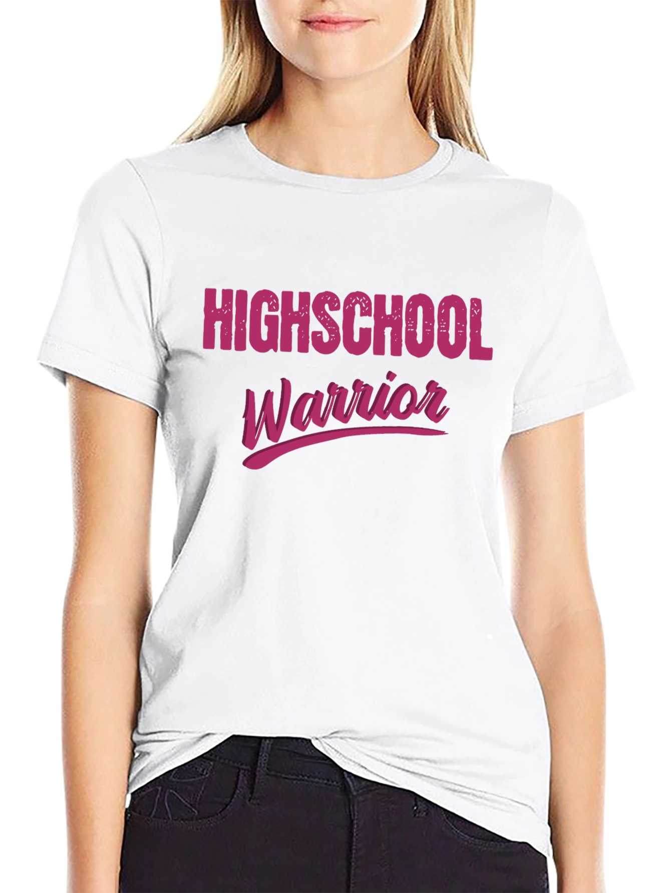 Highschool Warrior T-Shirt - Black