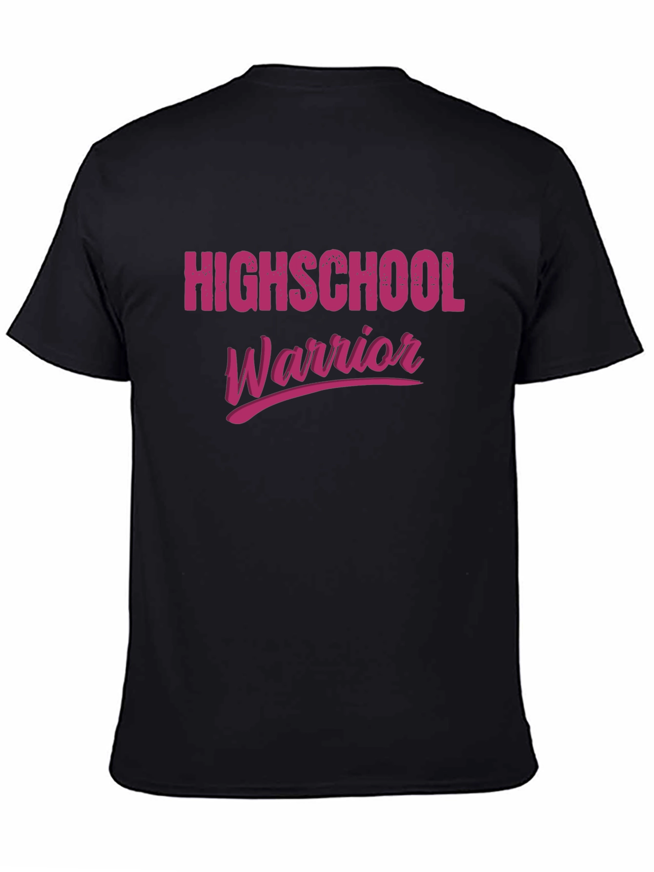 Highschool Warrior T-Shirt - Black