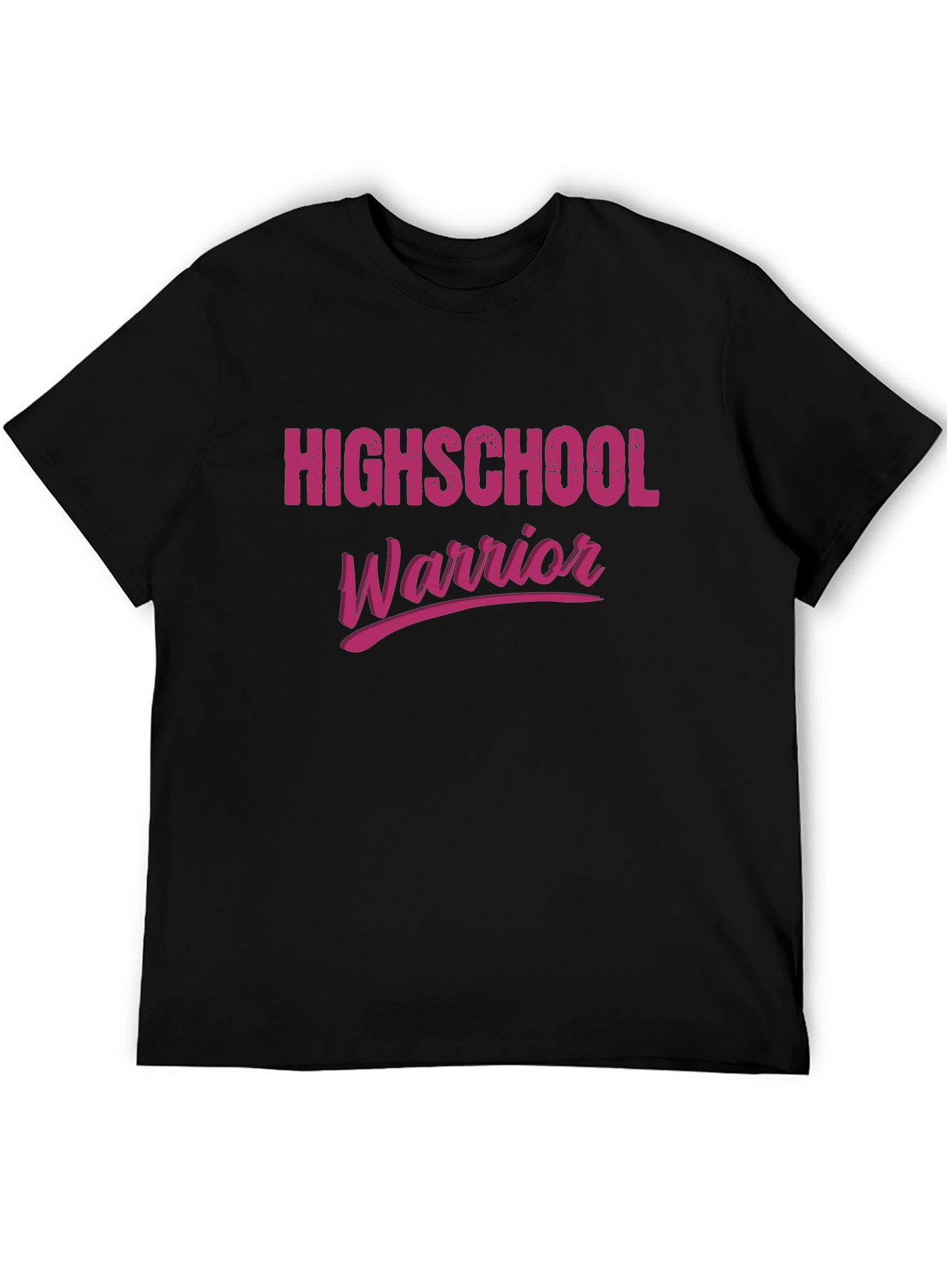 Highschool Warrior T-Shirt - Black