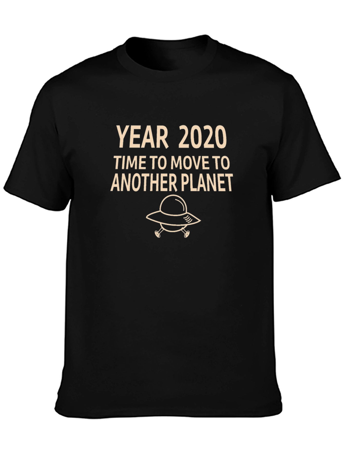 Year 2020 Another Planet Graphic T-Shirt