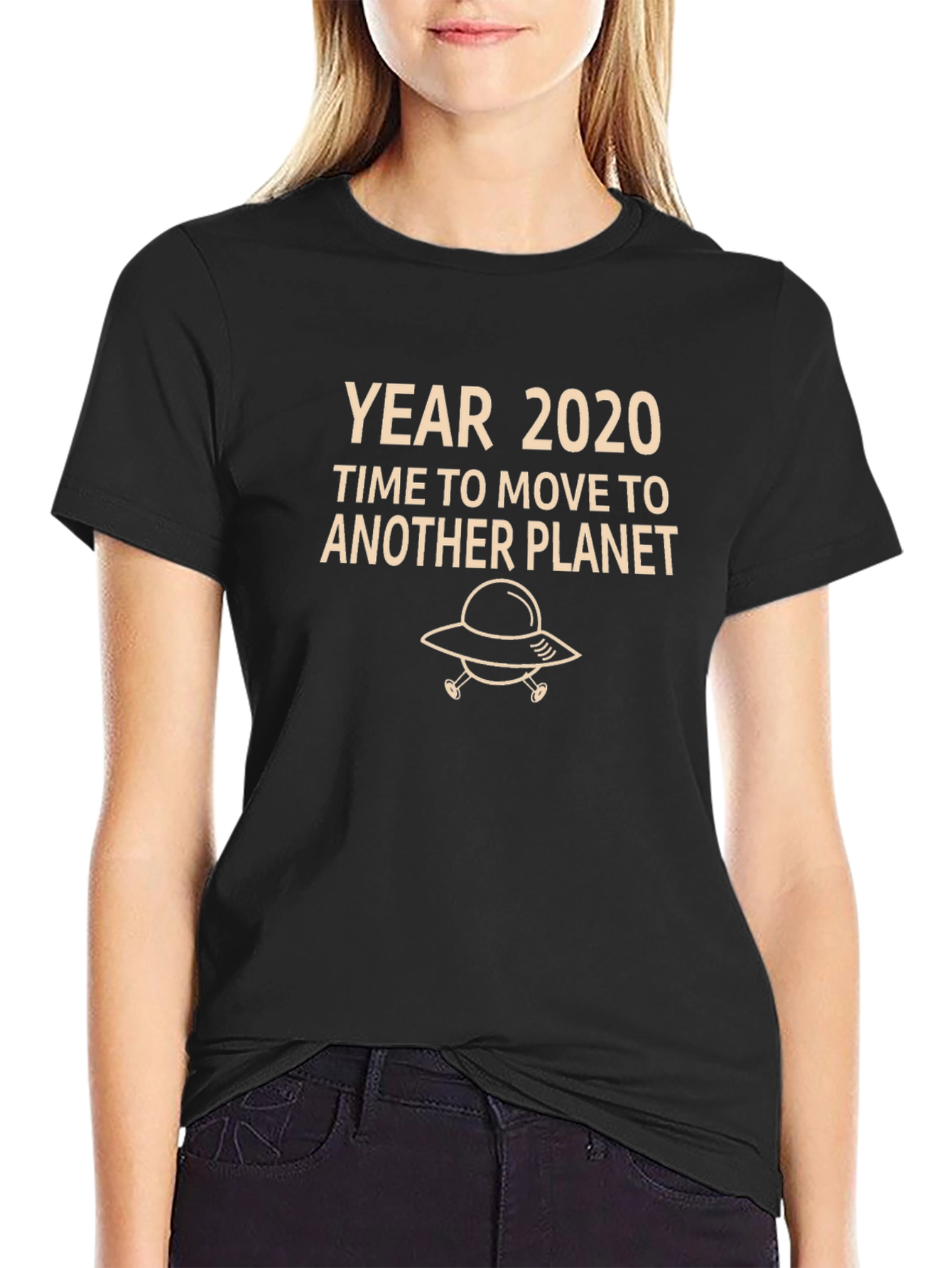 Year 2020 Another Planet Graphic T-Shirt