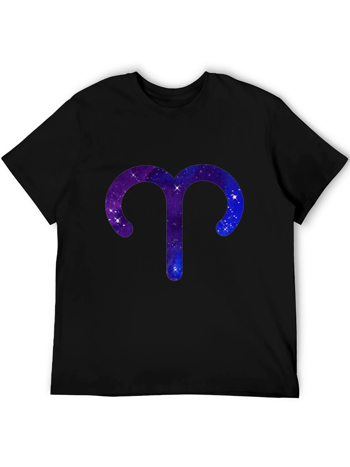 Aries Zodiac Galaxy Graphic T-Shirt
