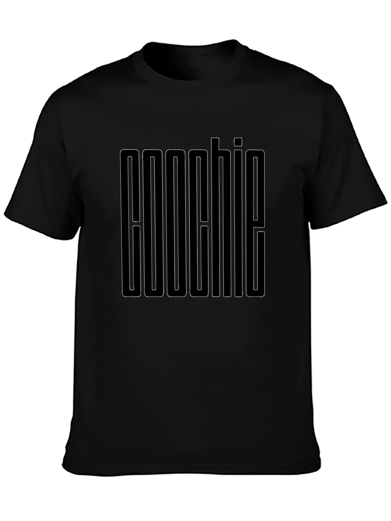 Edgy BOOCHIE Graphic Black T-Shirt