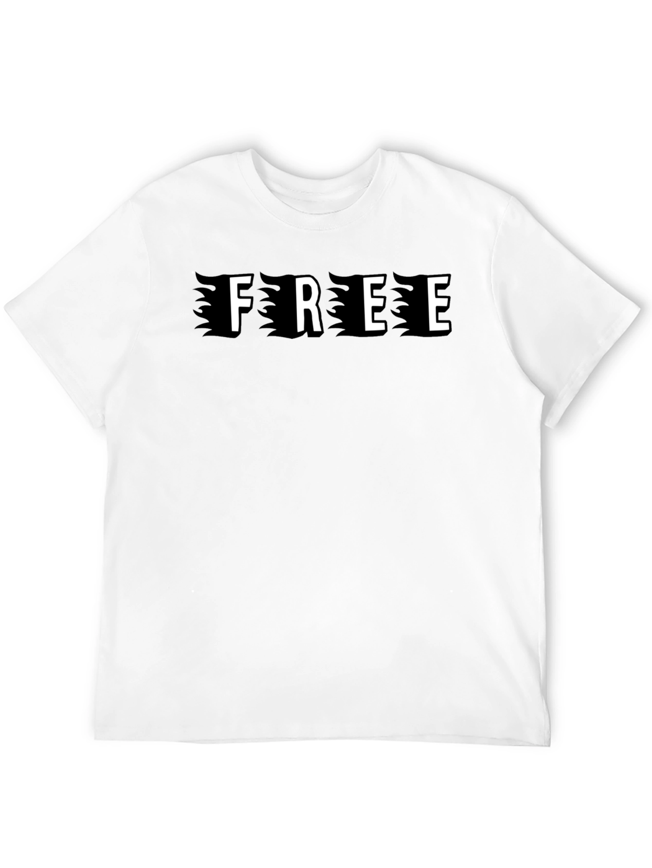 Black Graphic Tee - Free Design