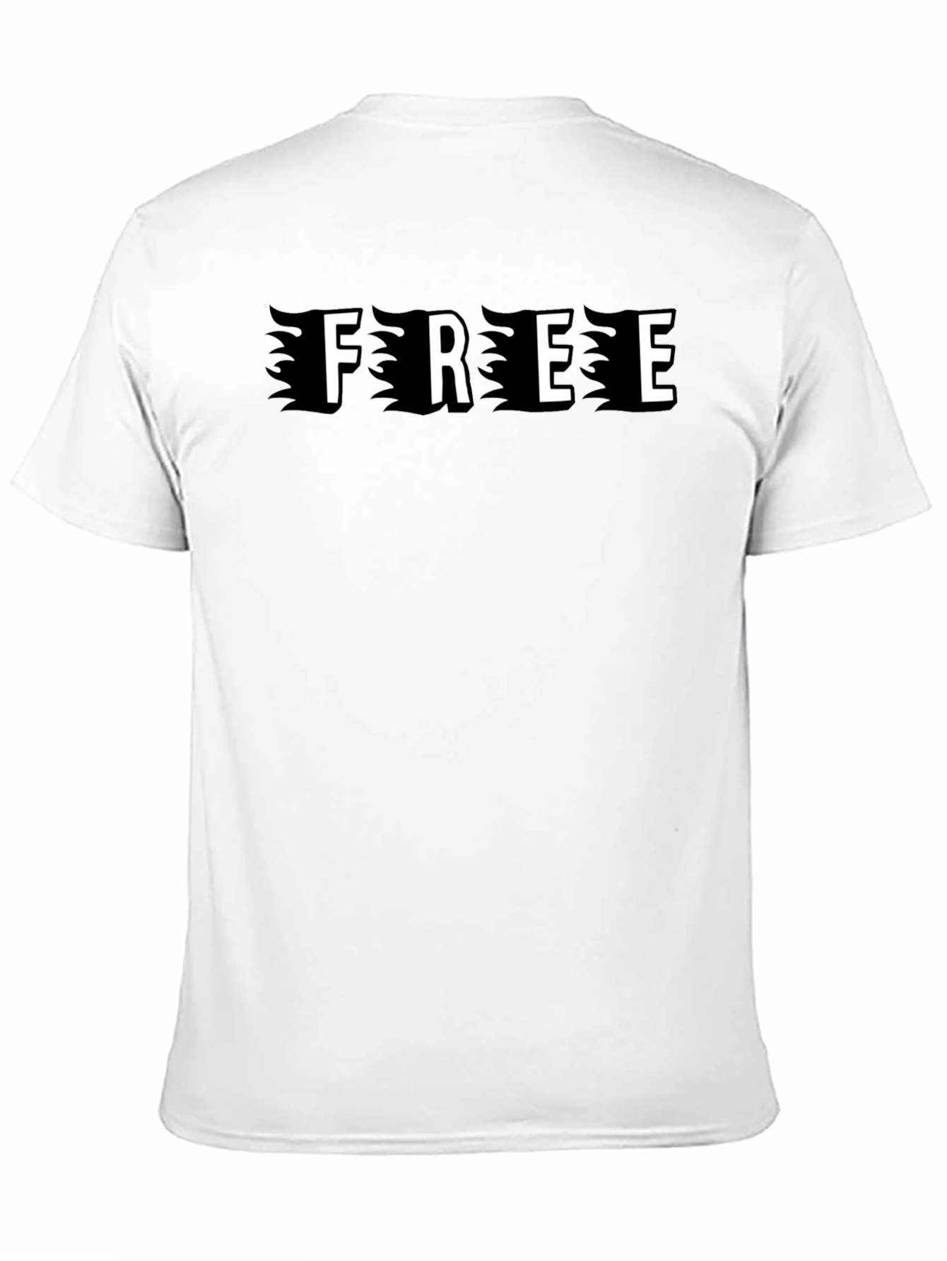 Black Graphic Tee - Free Design