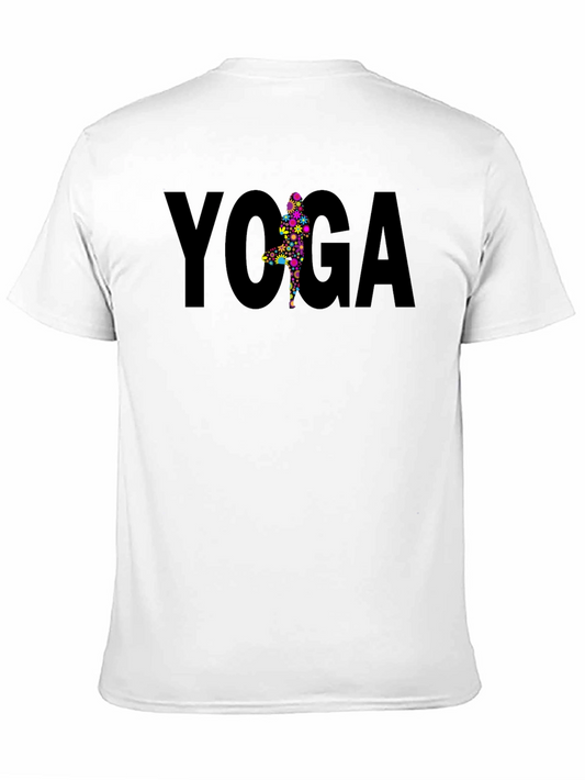 Yoga Pose Black Tee