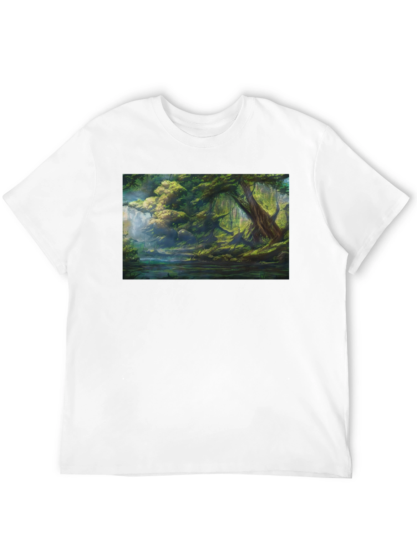 Nature Forest Landscape Graphic Tee