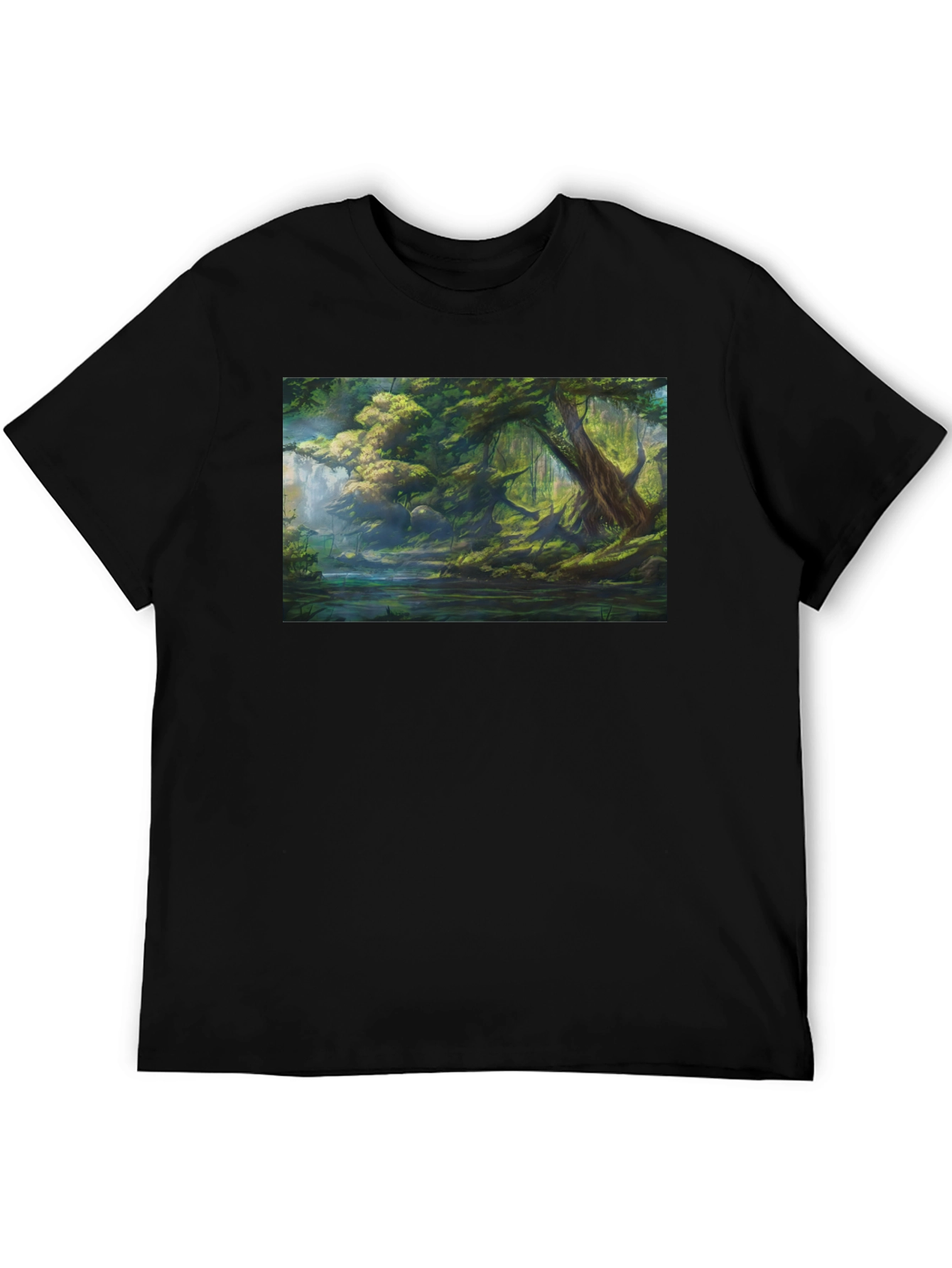 Nature Forest Landscape Graphic Tee