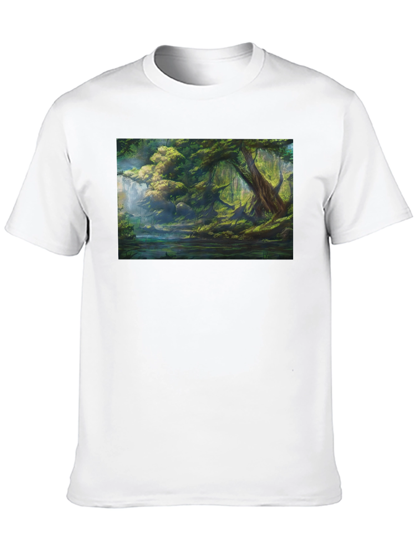 Nature Forest Landscape Graphic Tee