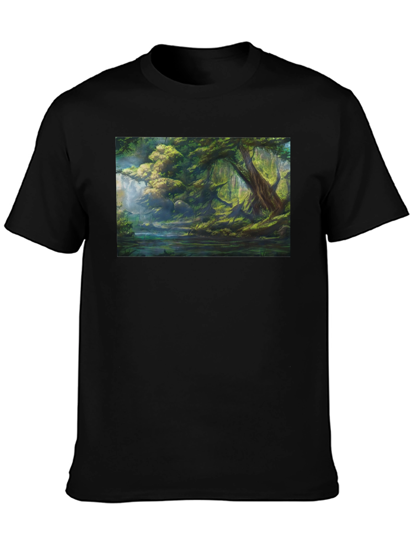 Nature Forest Landscape Graphic Tee