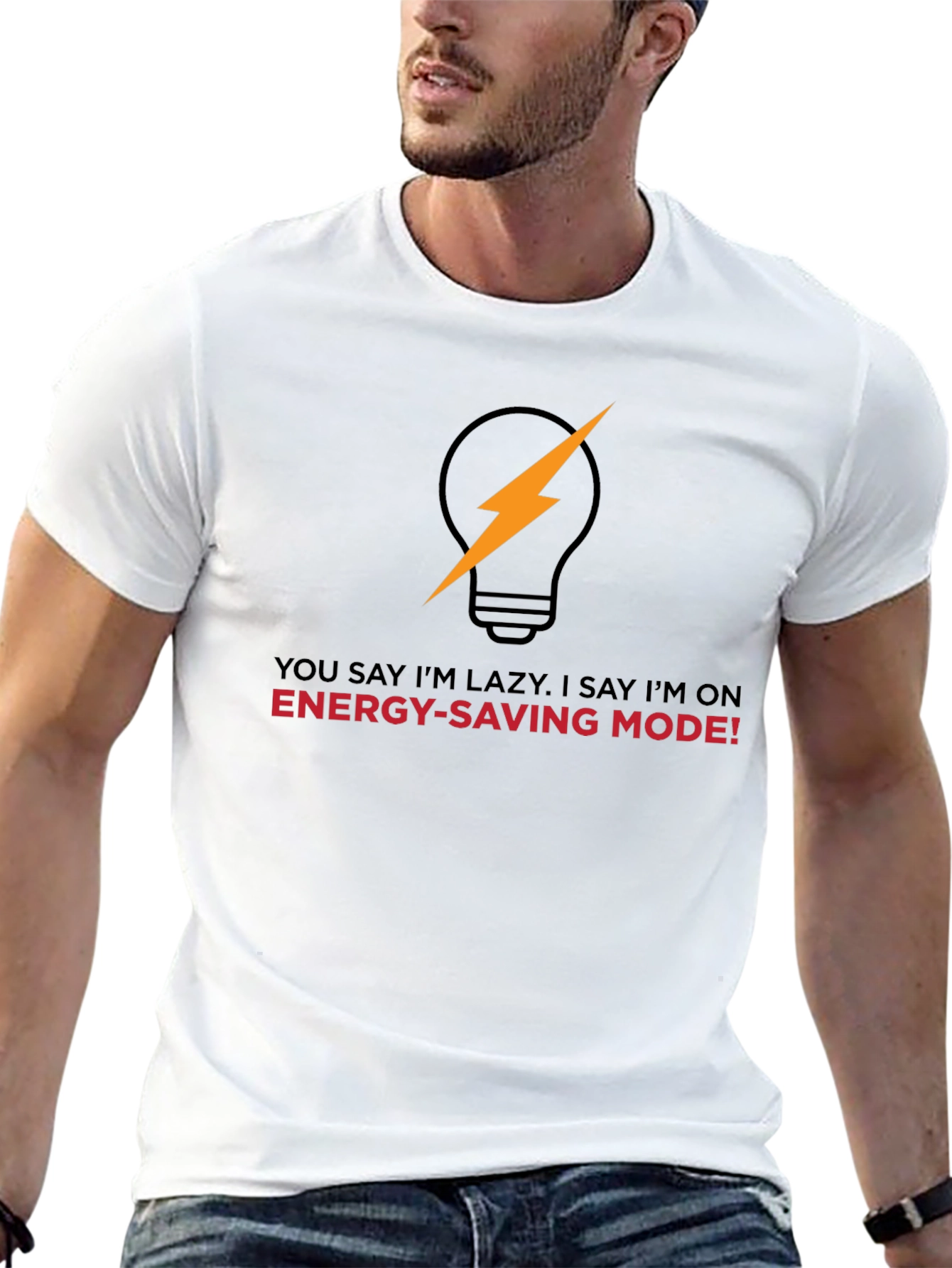 Energy Saving Mode Graphic Tee