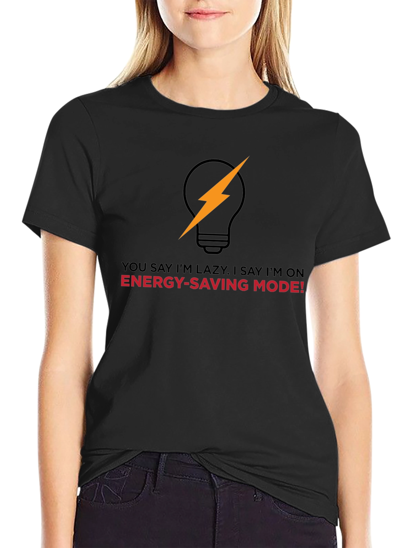 Energy Saving Mode Graphic Tee