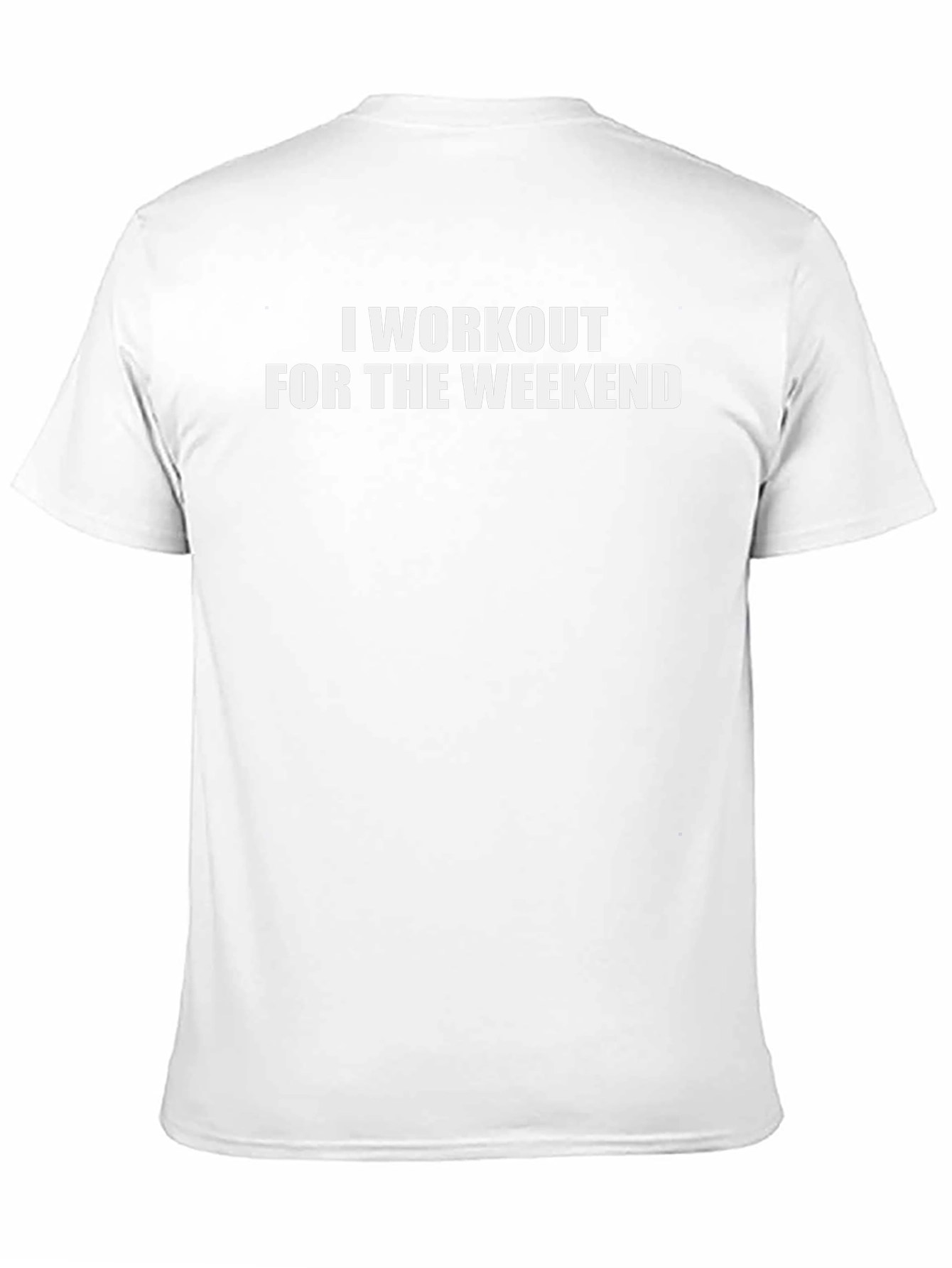 Workout Weekend Black T-Shirt