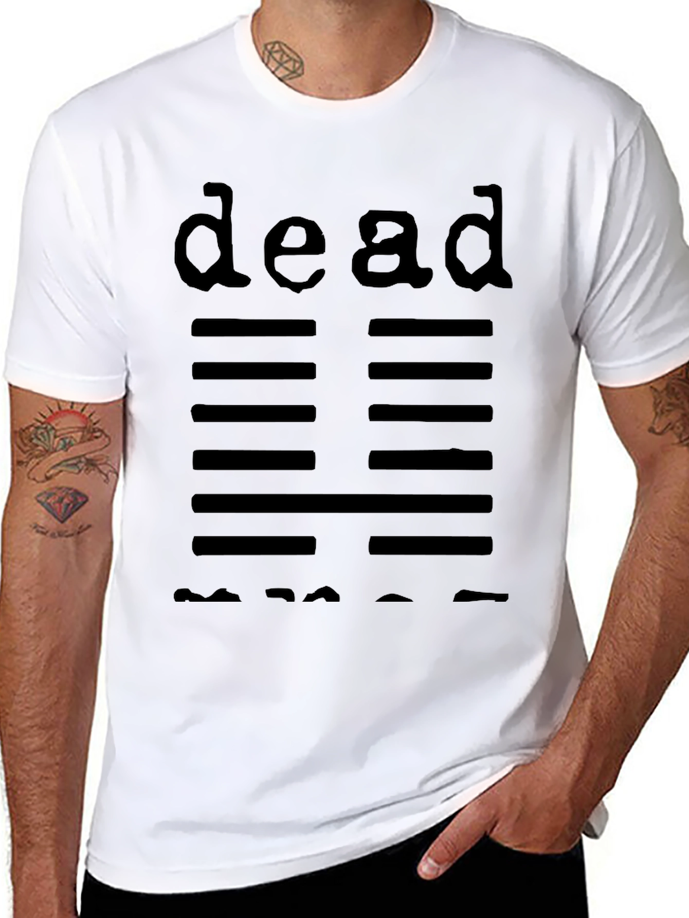 Dead Mans Hexagram T-Shirt - Black