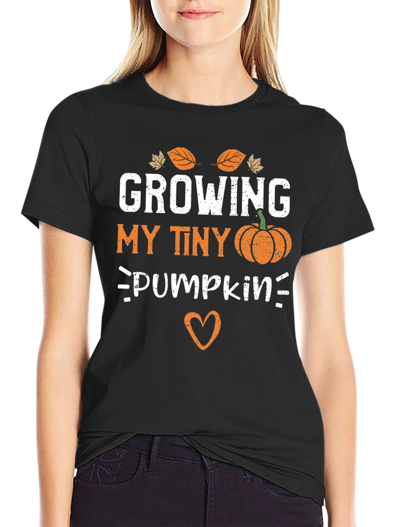 Growing My Tiny Pumpkin T-Shirt - Fall Pregnancy