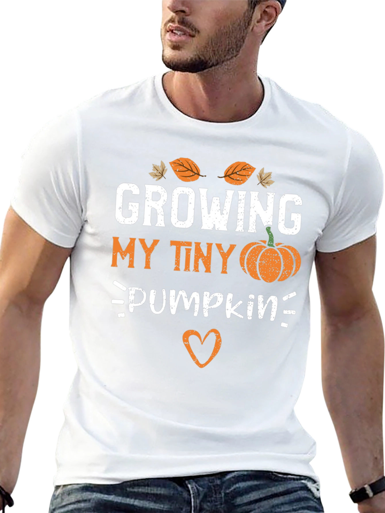 Growing My Tiny Pumpkin T-Shirt - Fall Pregnancy