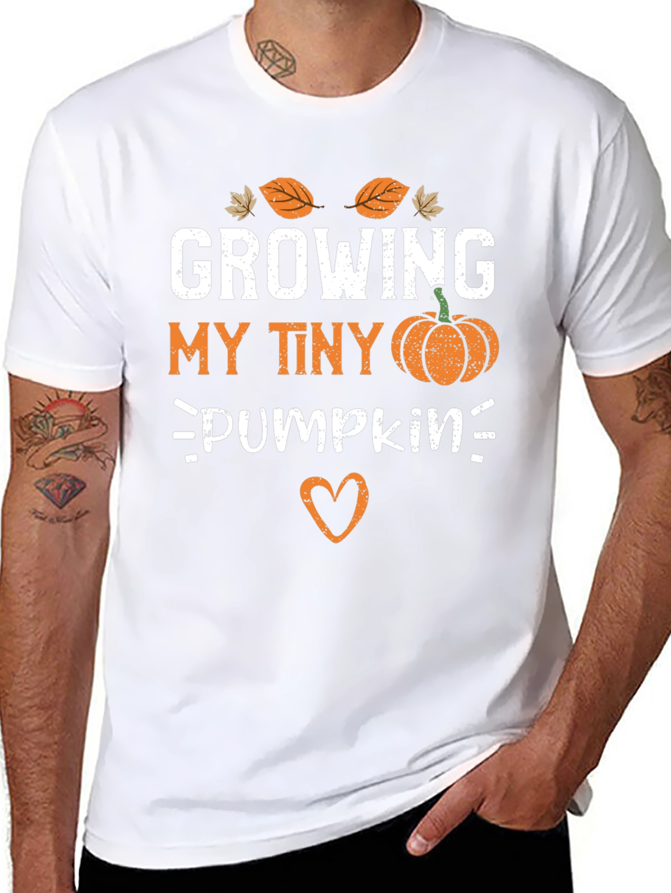 Growing My Tiny Pumpkin T-Shirt - Fall Pregnancy