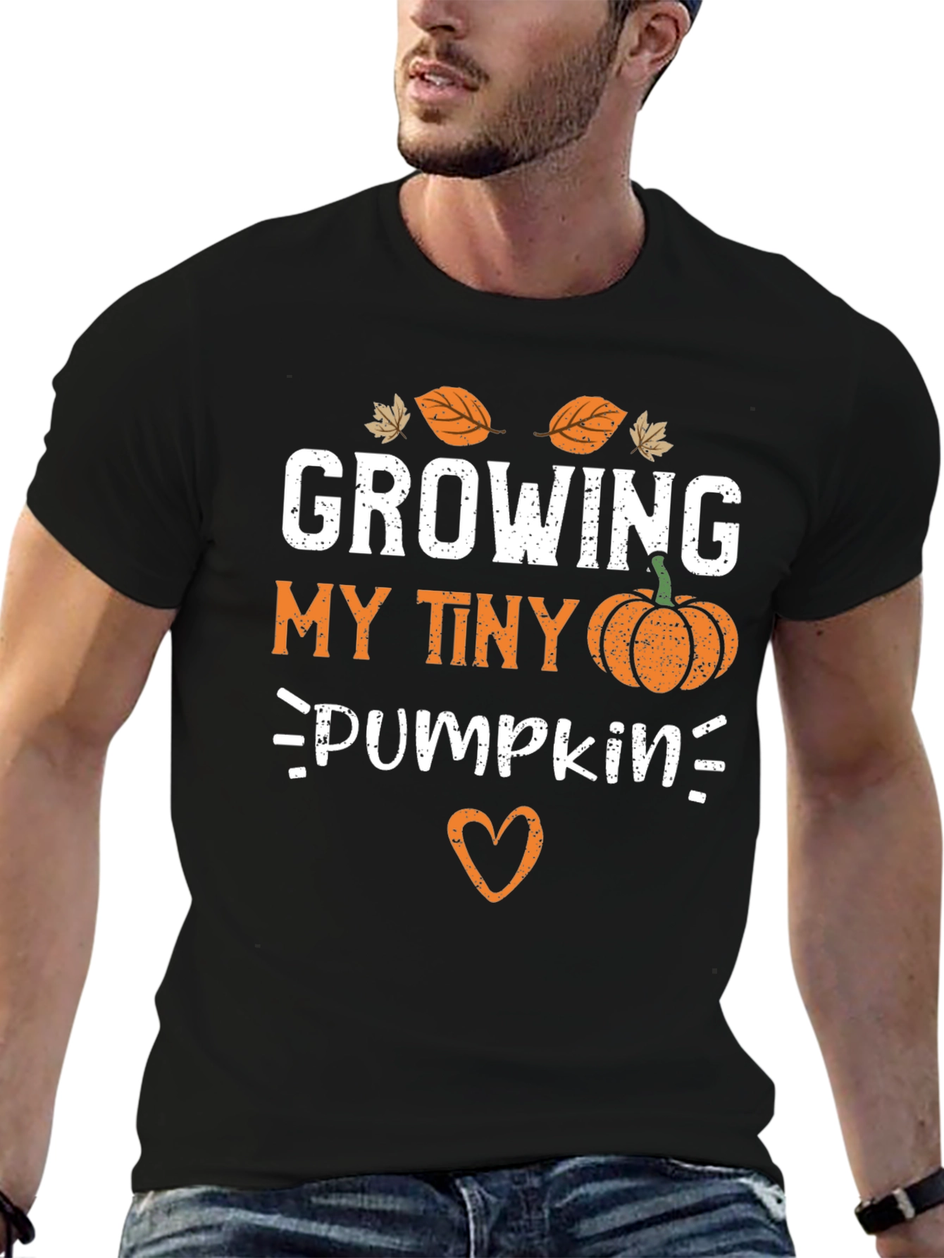 Growing My Tiny Pumpkin T-Shirt - Fall Pregnancy