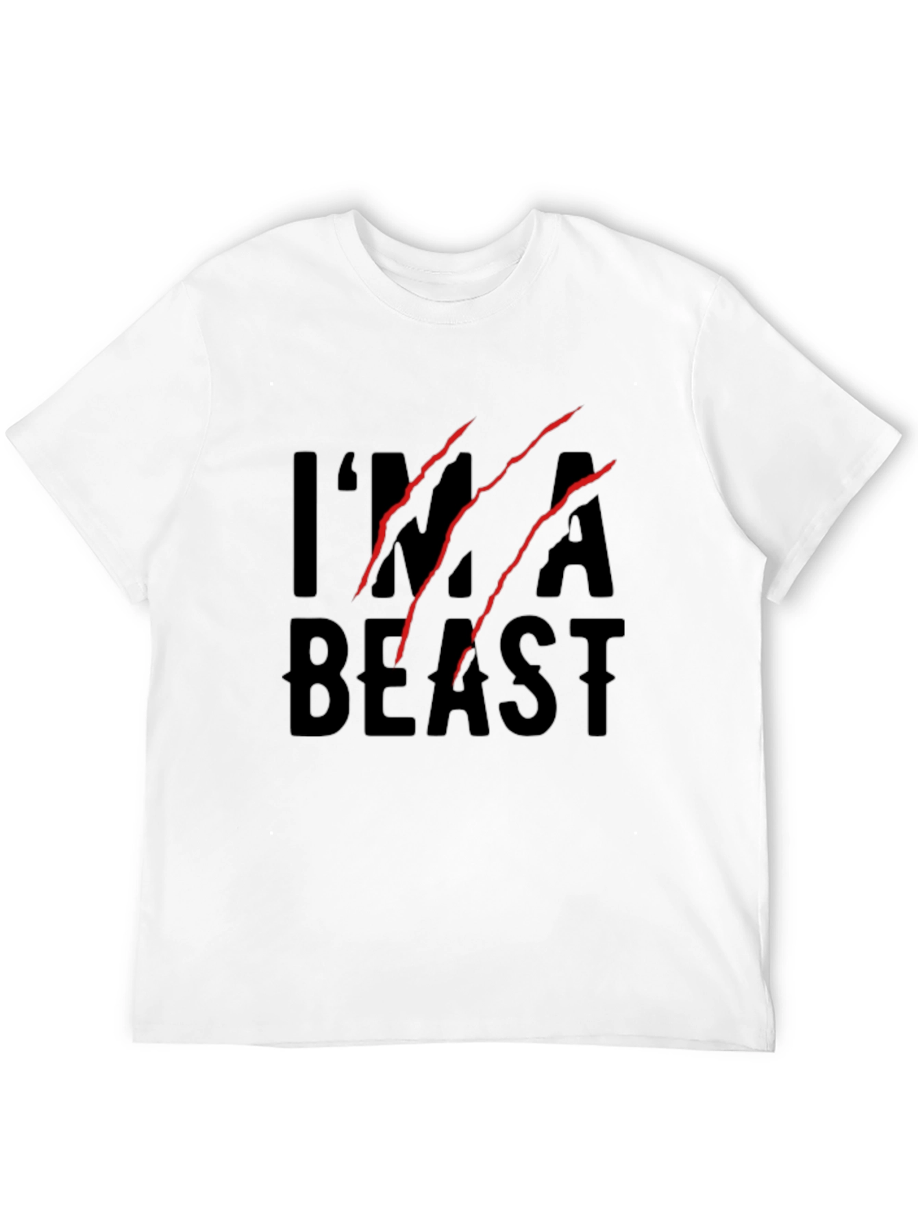 Im A Beast Mens Graphic Tee