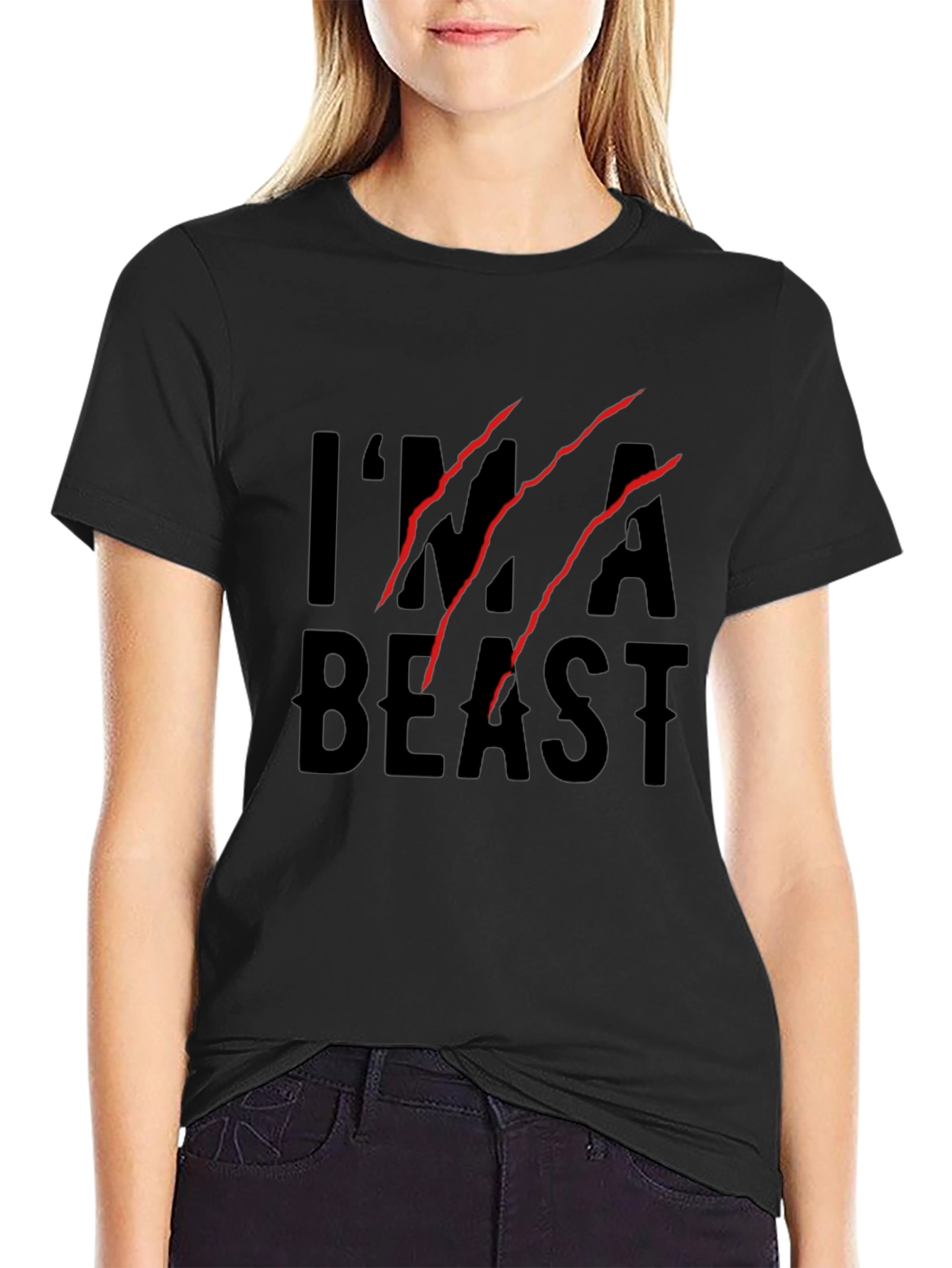 Im A Beast Mens Graphic Tee