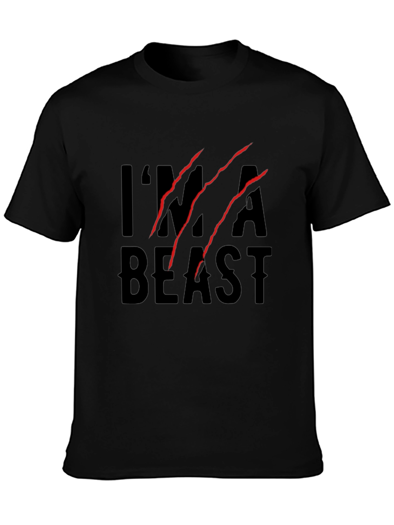 Im A Beast Mens Graphic Tee