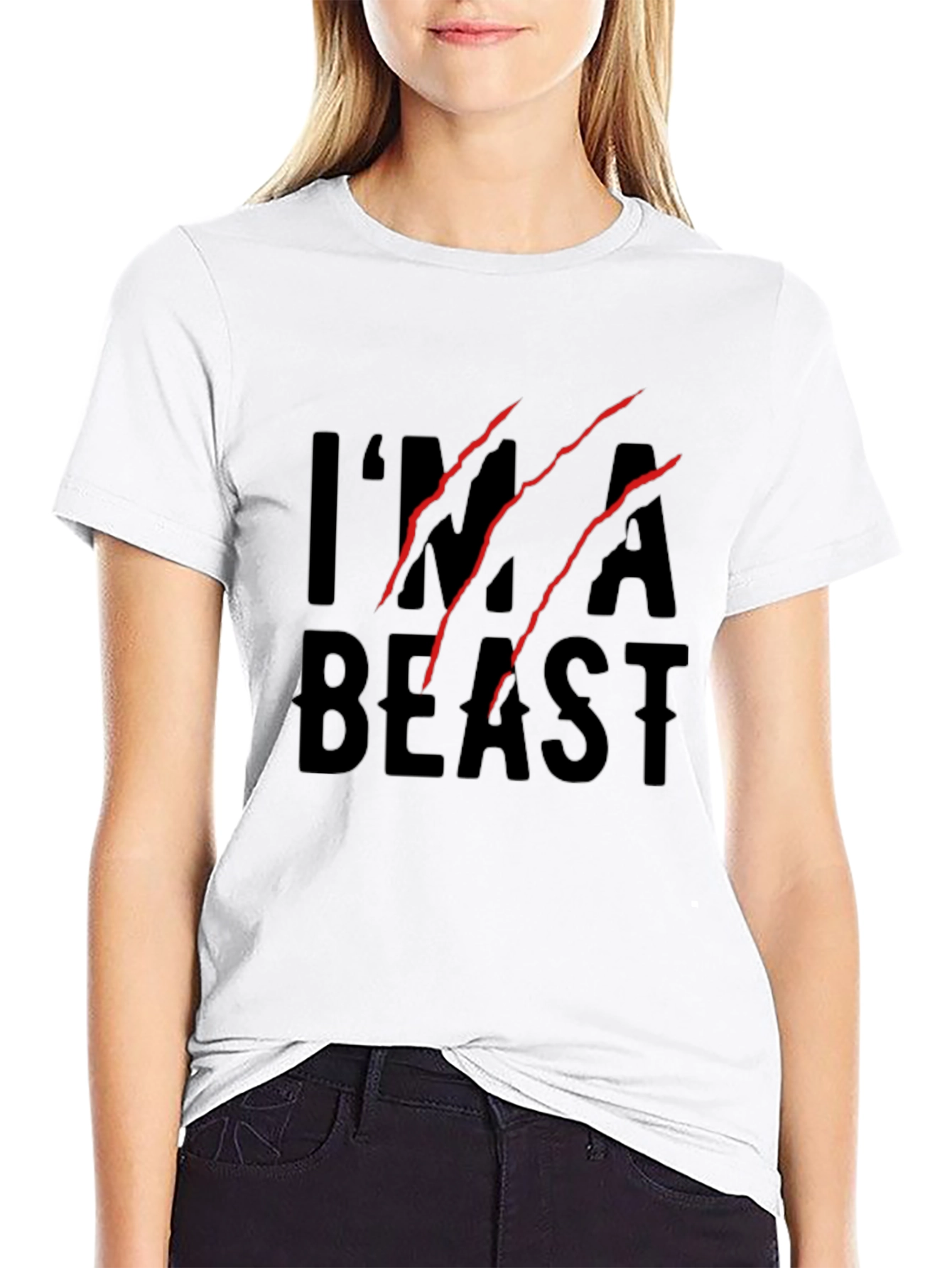 Im A Beast Mens Graphic Tee