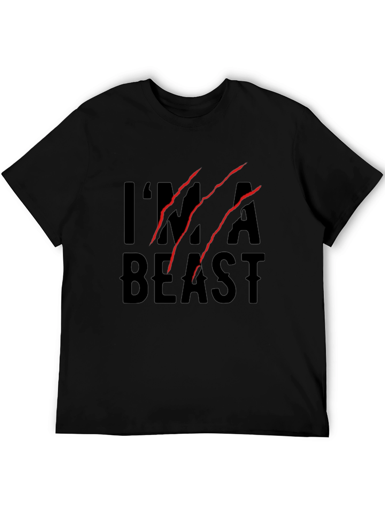 Im A Beast Mens Graphic Tee
