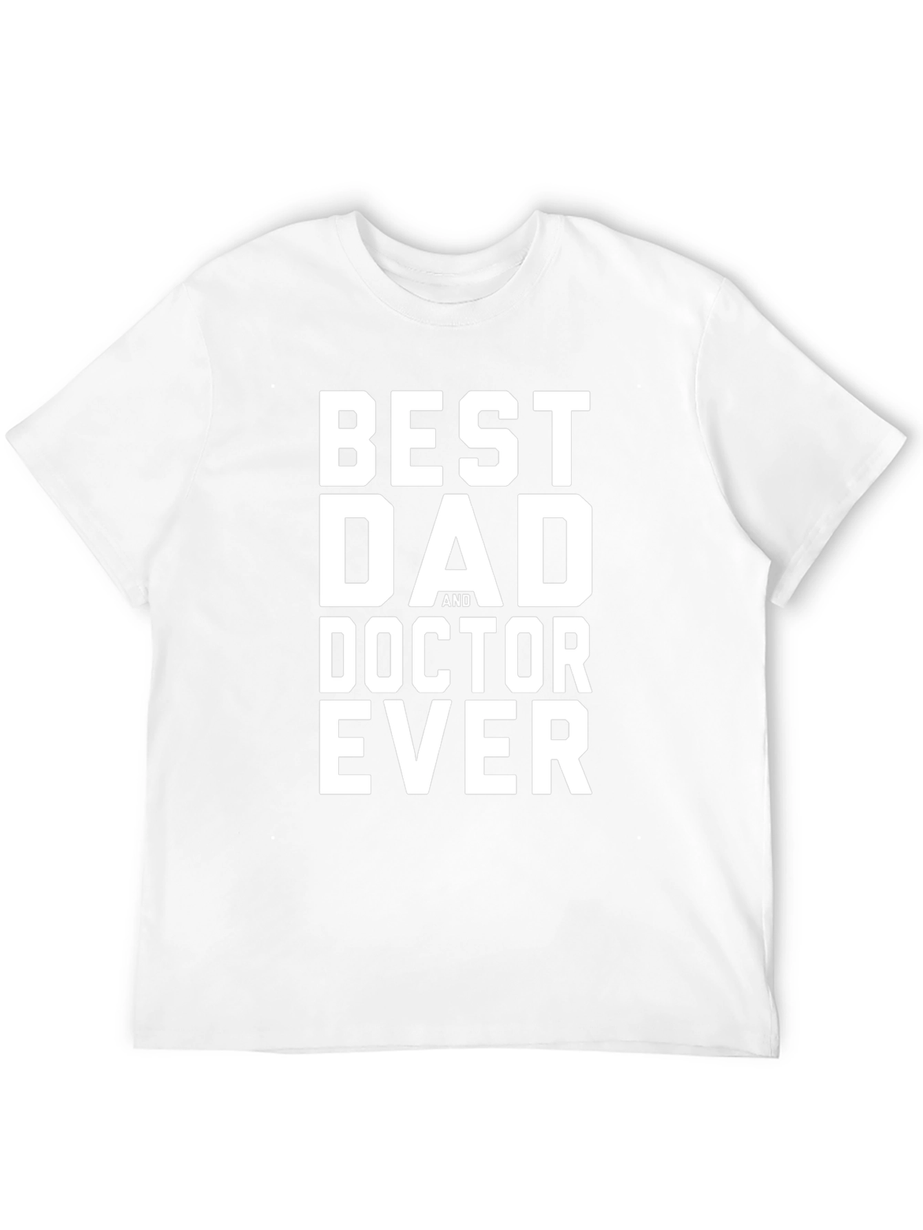 Best Dad Doctor Ever Black T-Shirt
