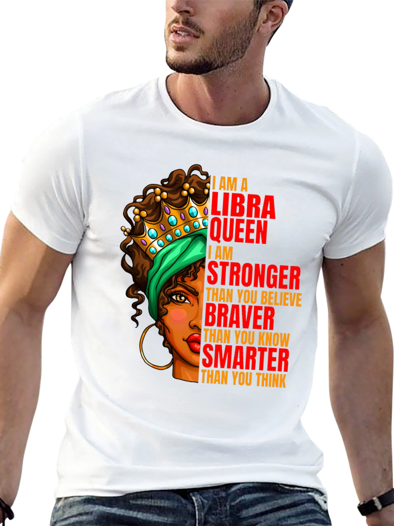 Libra Queen Graphic T-Shirt - Zodiac Tee