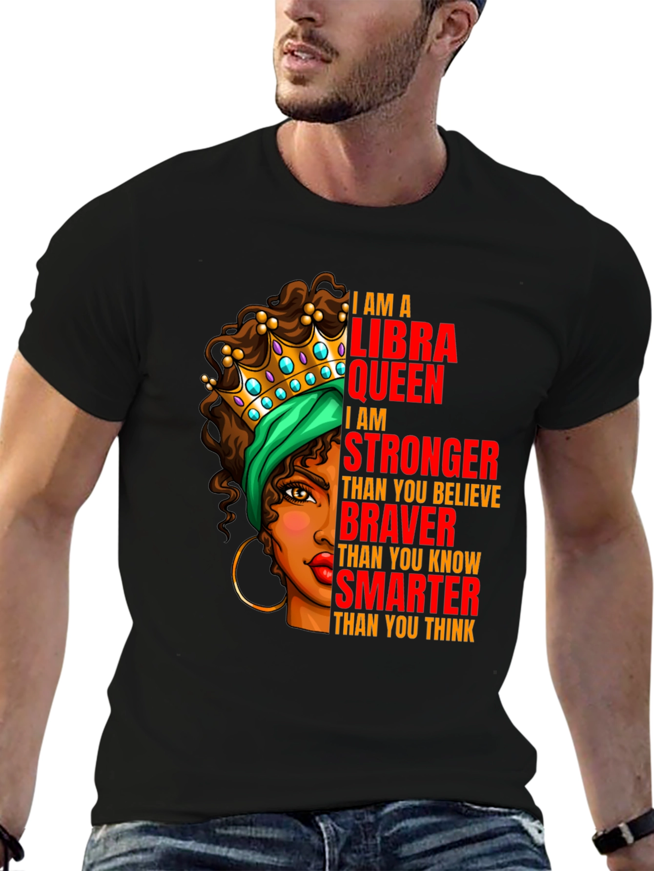 Libra Queen Graphic T-Shirt - Zodiac Tee