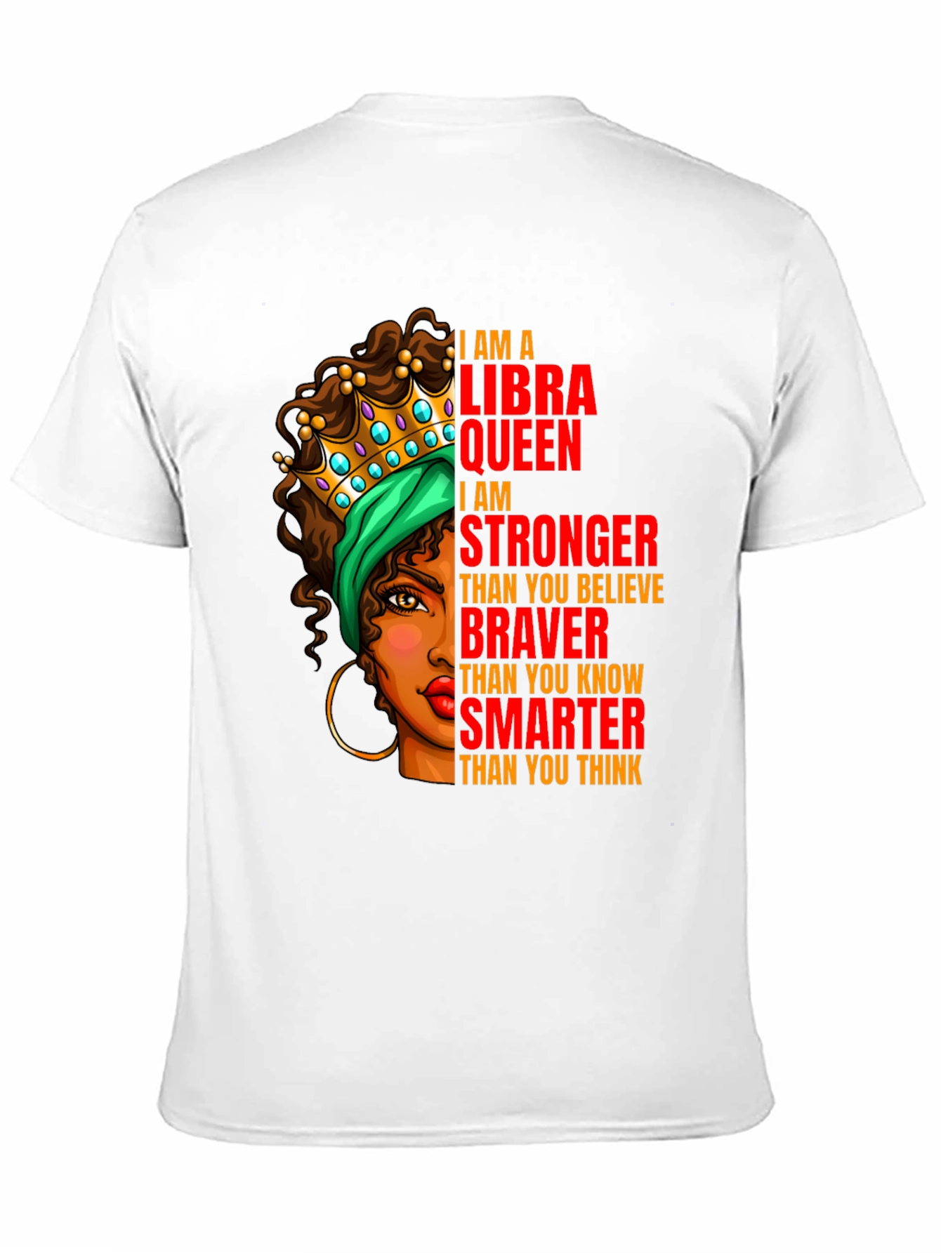 Libra Queen Graphic T-Shirt - Zodiac Tee