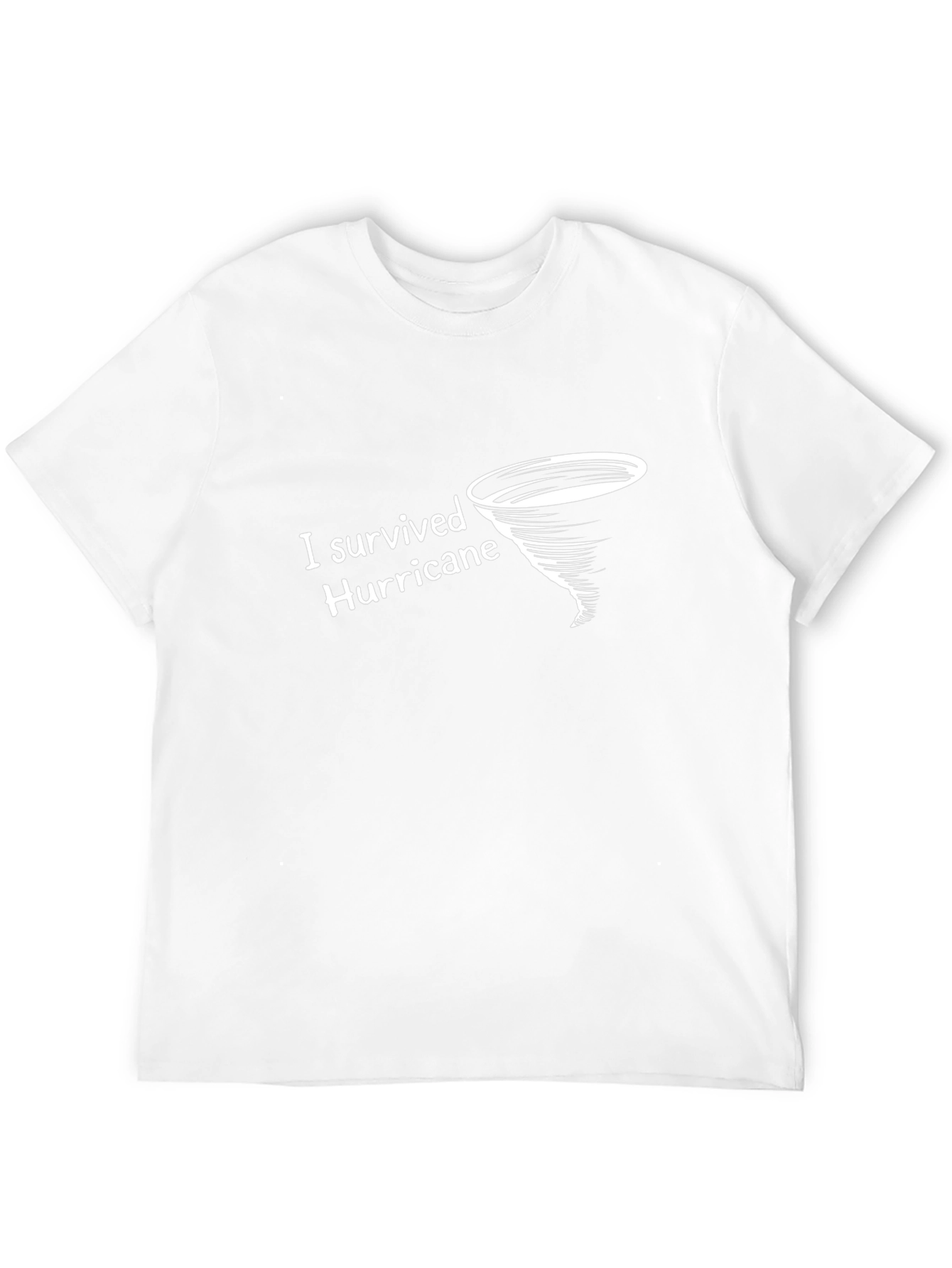 I Survived Hurricane Black T-Shirt