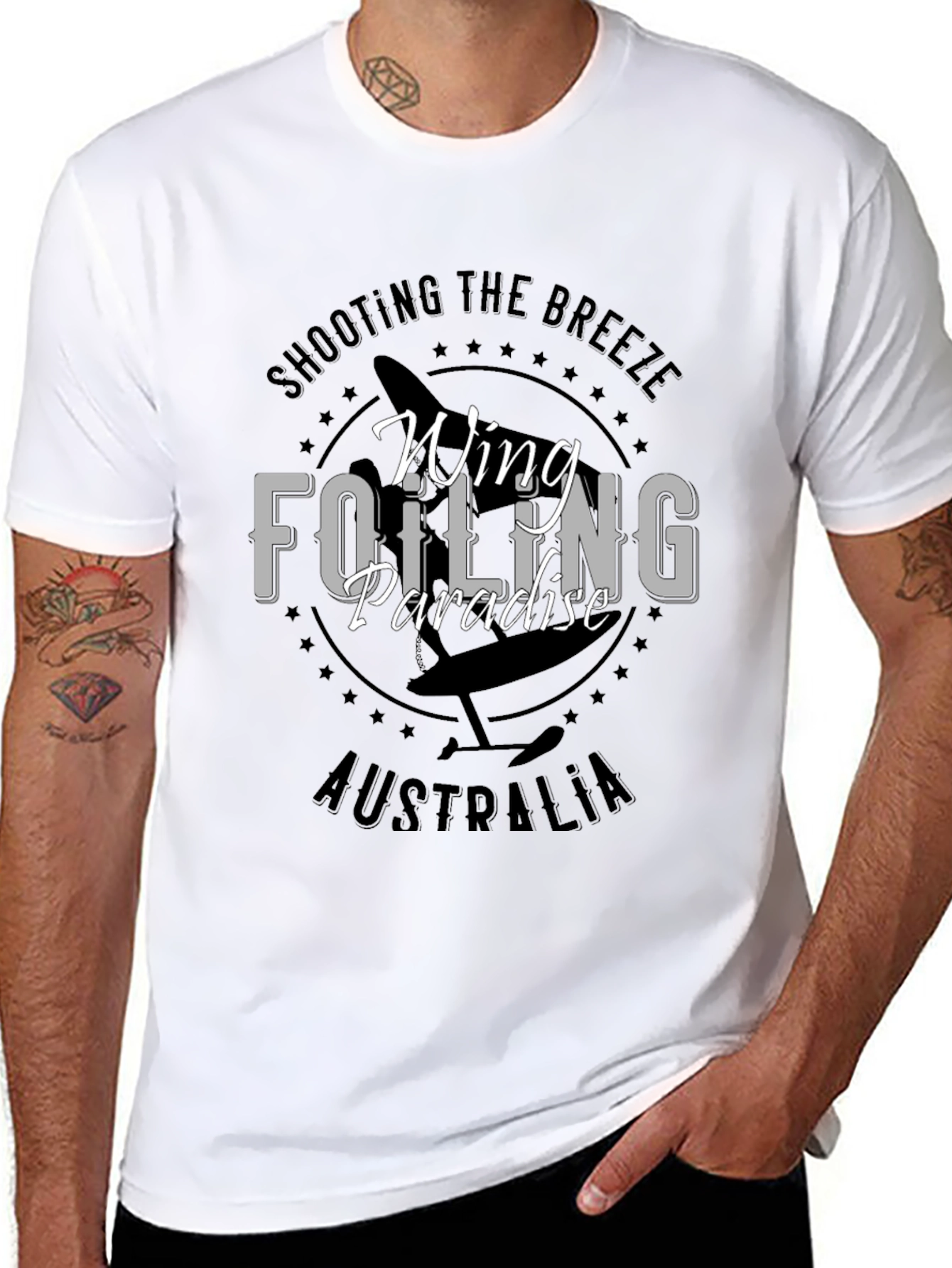 Wing Foiling Paradise T-Shirt - Australia