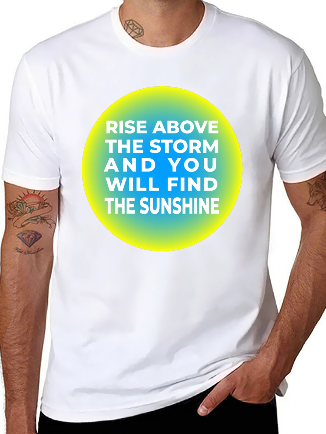Rise Above Storm Graphic Tee