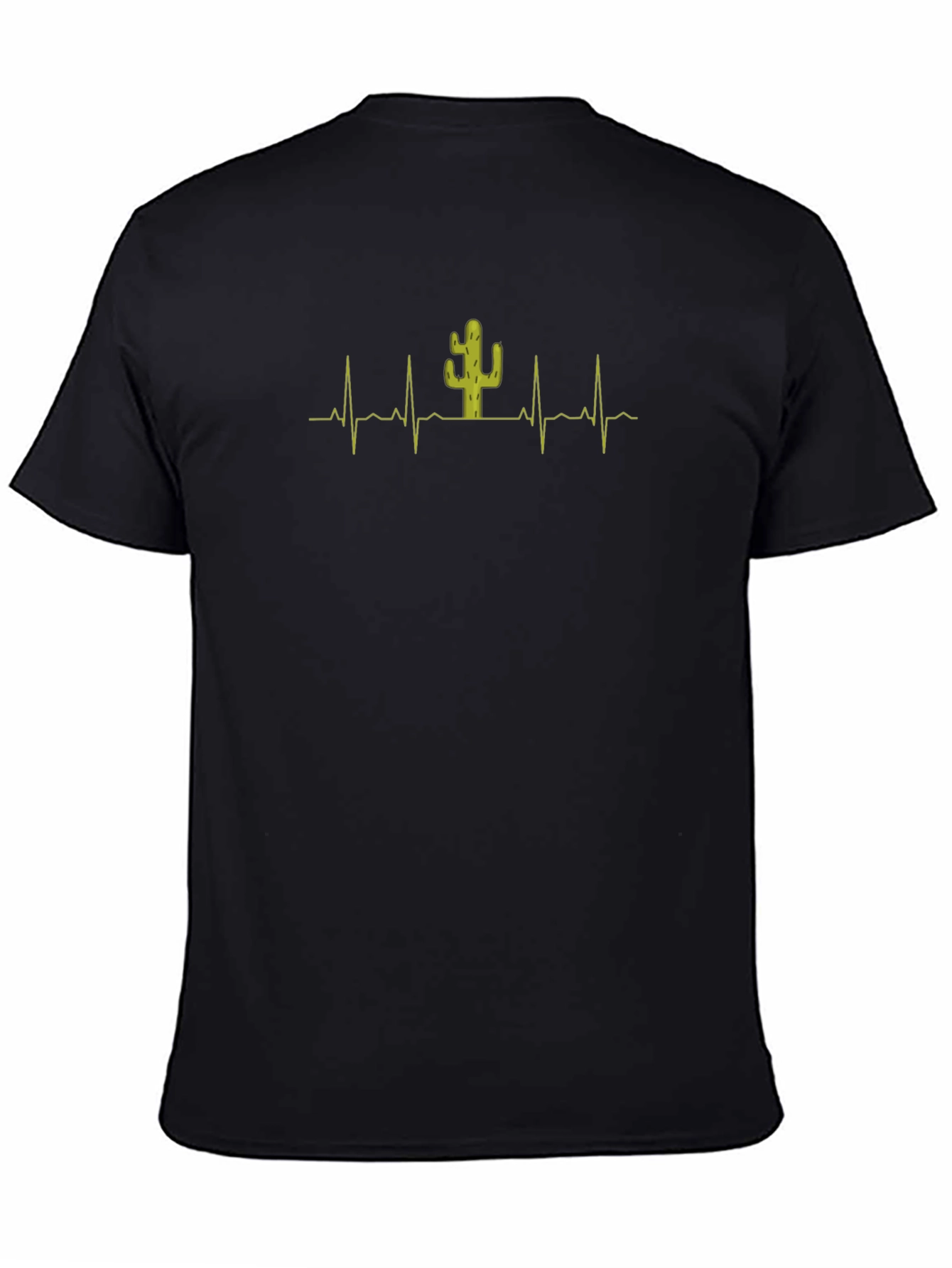 Cactus Heartbeat Graphic Tee - Desert Lovers Shirt