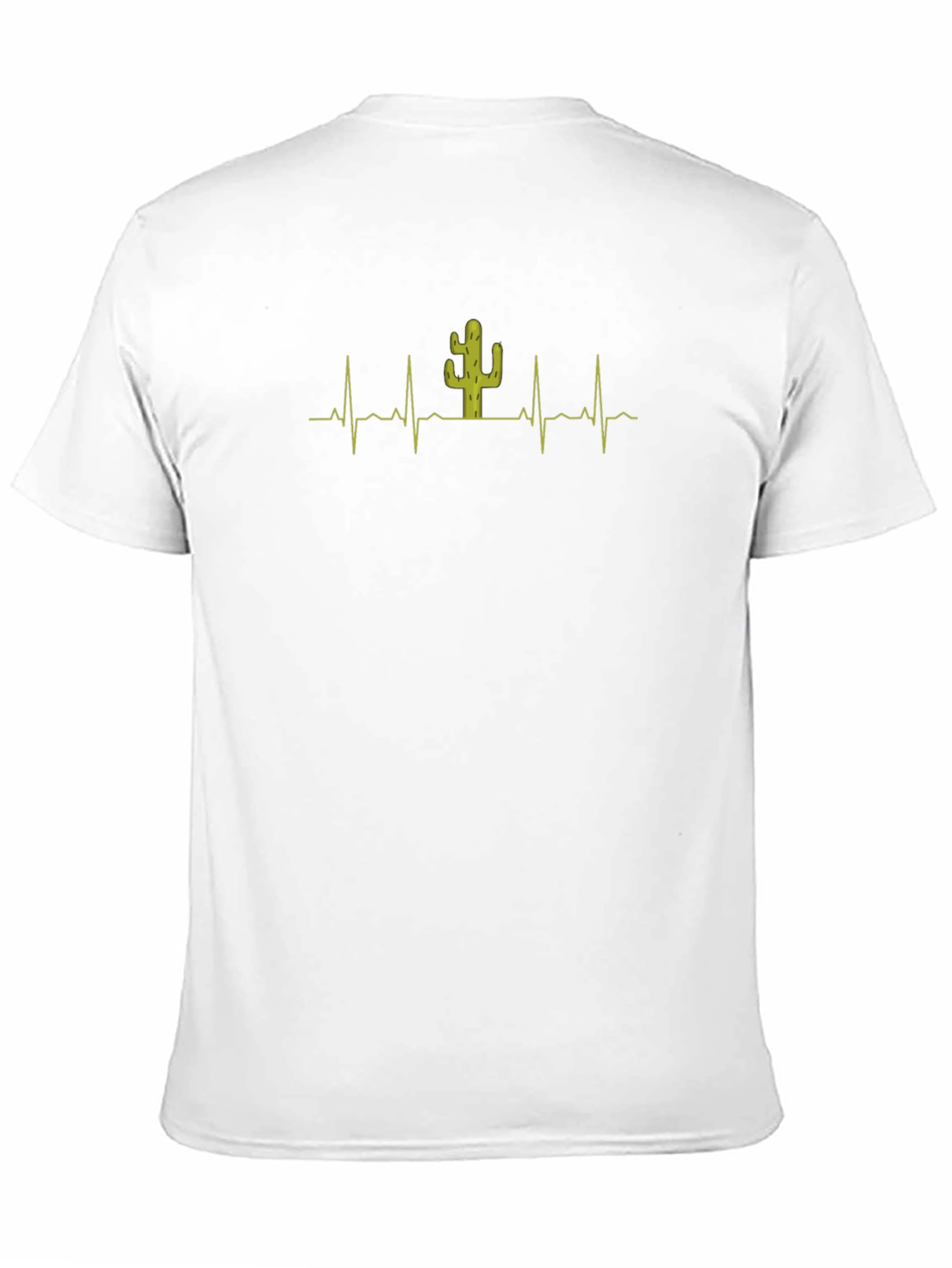 Cactus Heartbeat Graphic Tee - Desert Lovers Shirt
