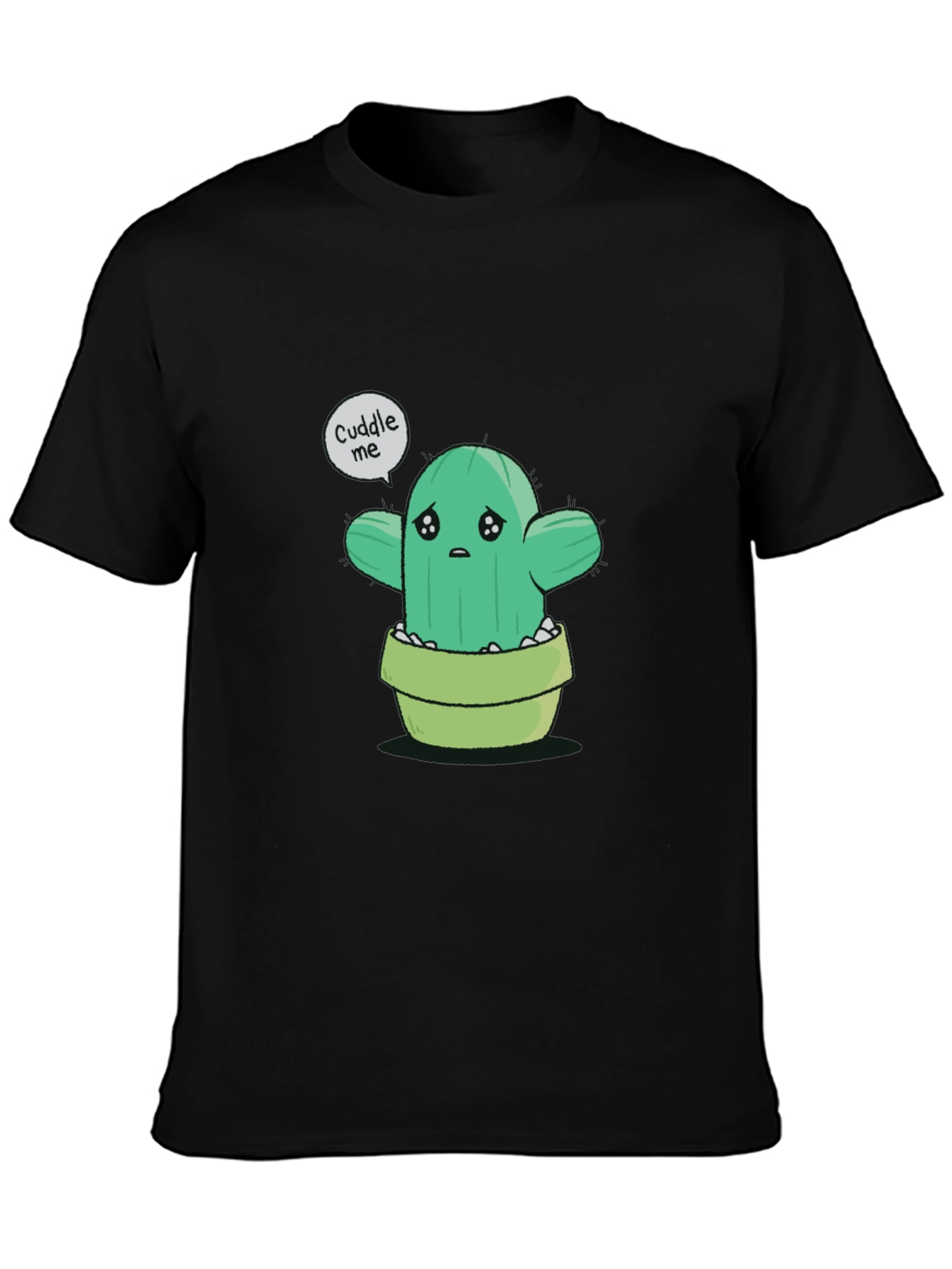 Cuddle Me Cactus T-Shirt - Soft Cotton Tee
