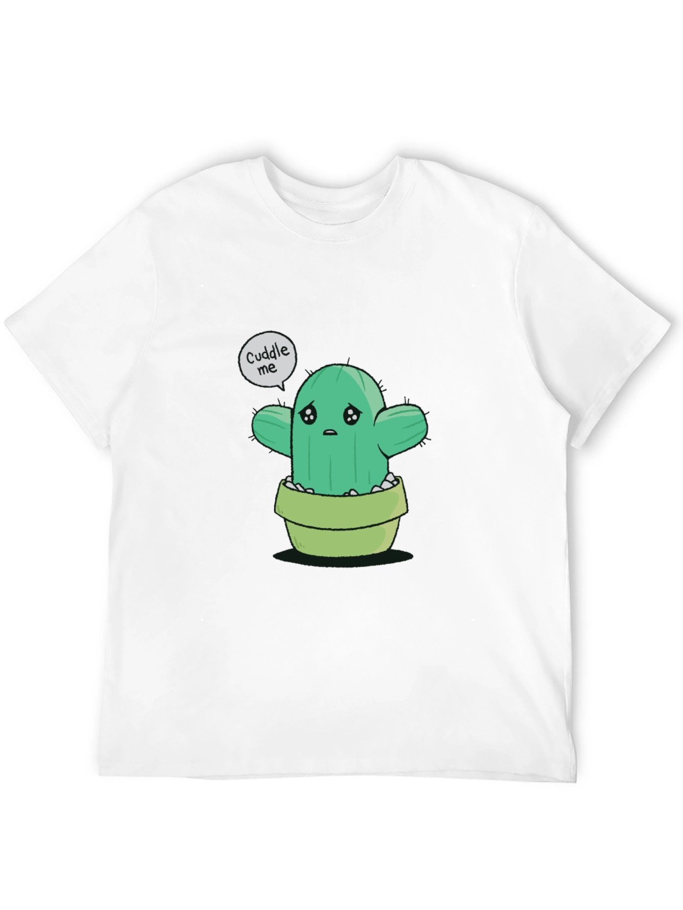 Cuddle Me Cactus T-Shirt - Soft Cotton Tee