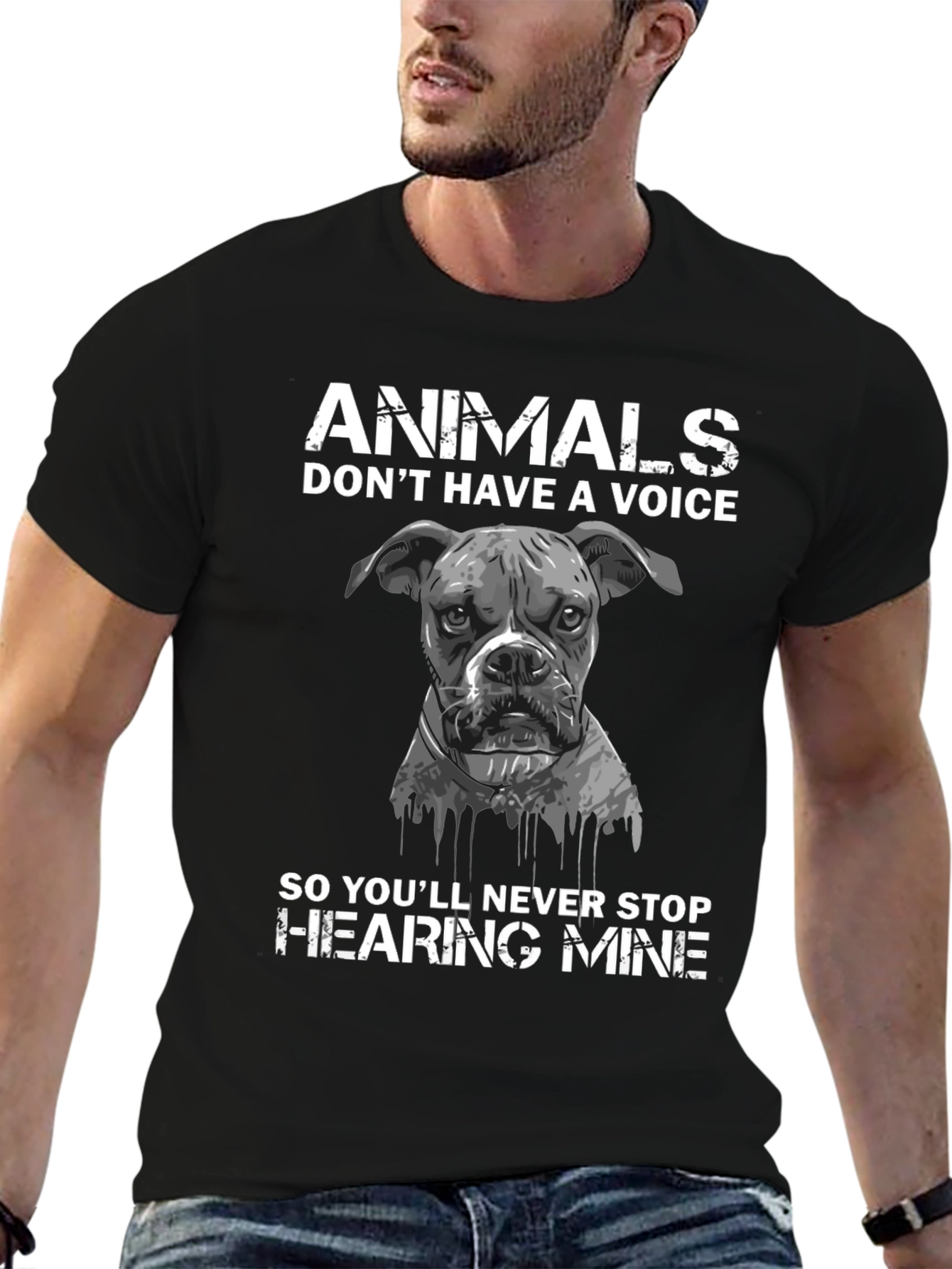 Animals Dont Have a Voice T-Shirt