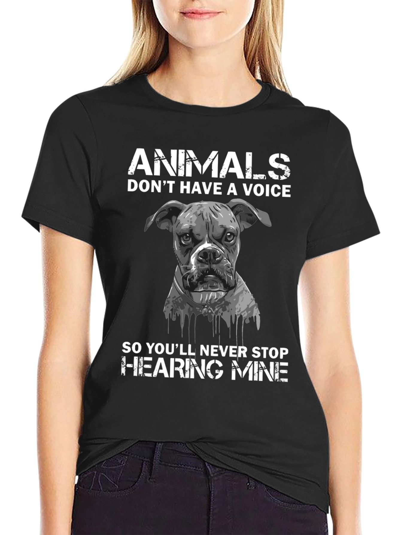 Animals Dont Have a Voice T-Shirt